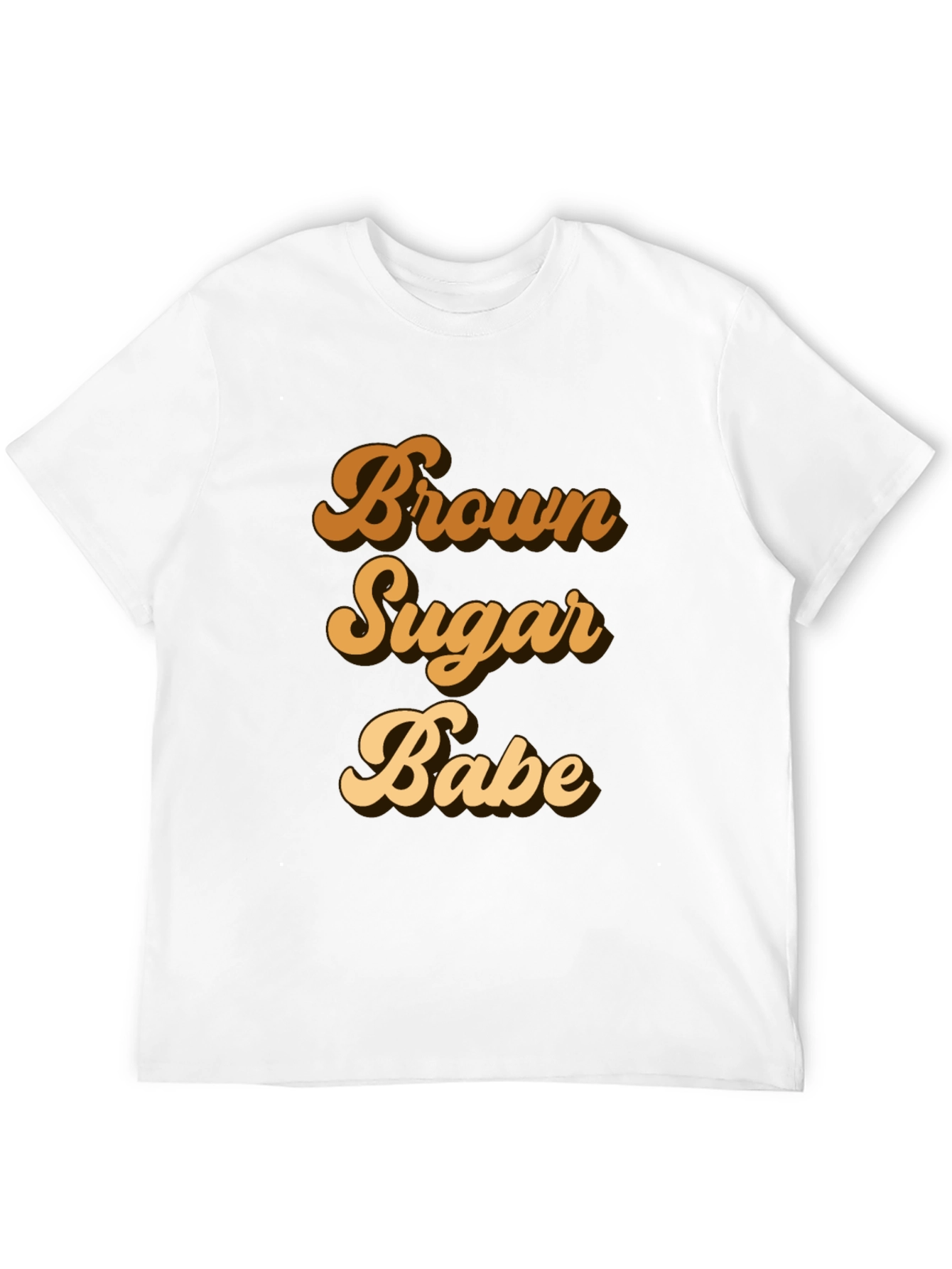 Black Brown Sugar Babe Black T-Shirt view 12