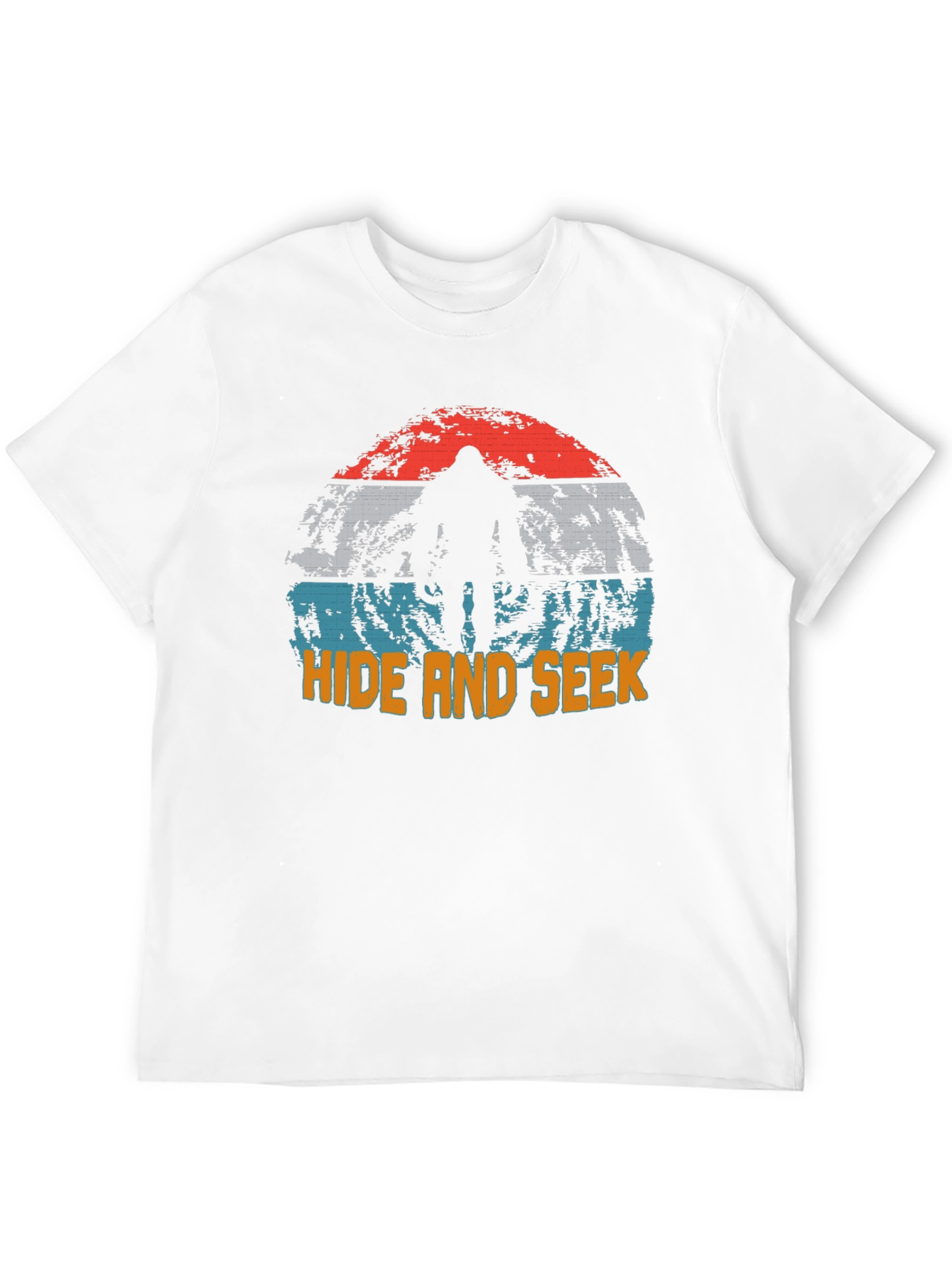 Black Hide and Seek Bigfoot Graphic Tee view 12