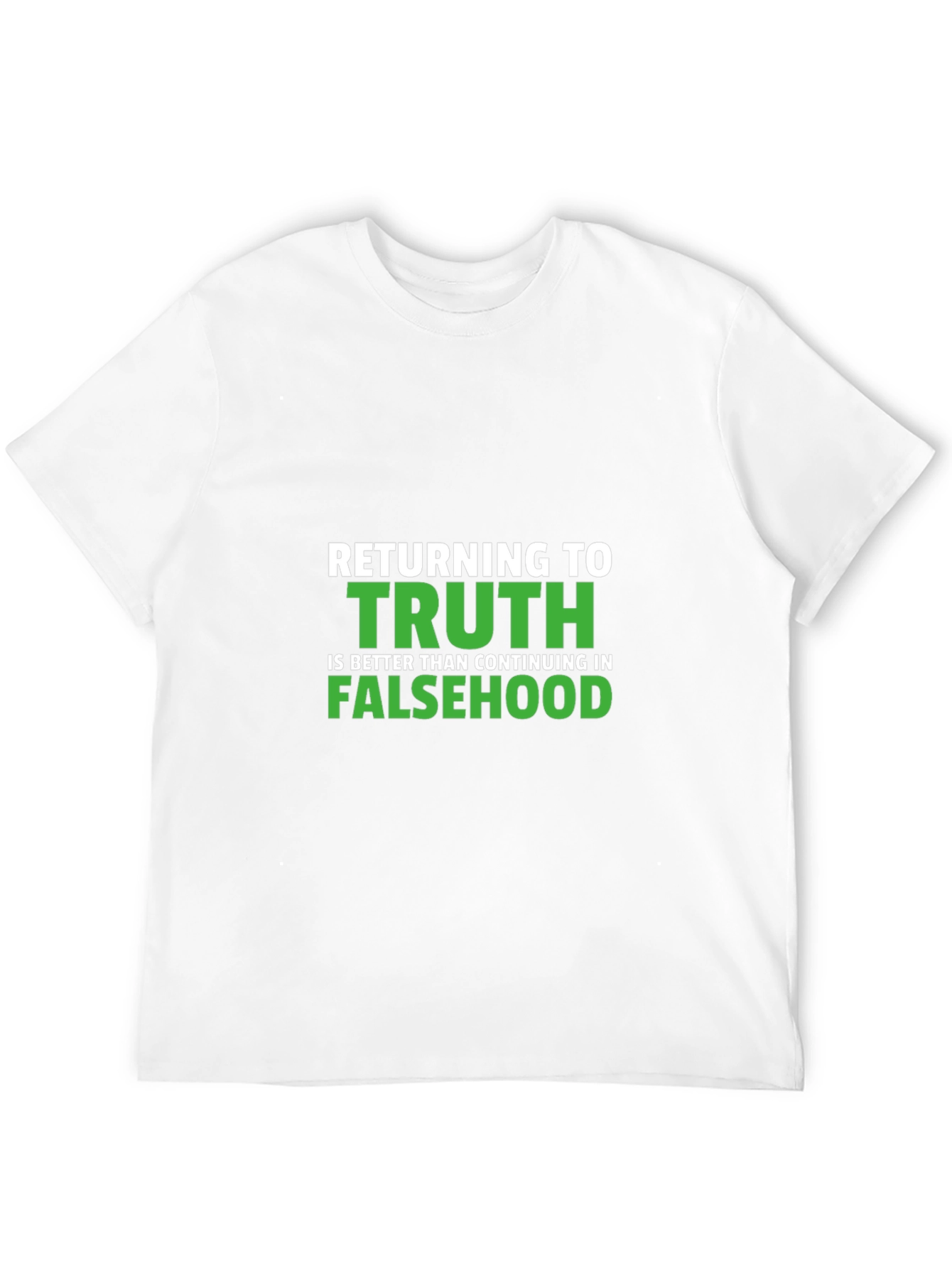 Black Returning To Truth T-Shirt - Mens view 12