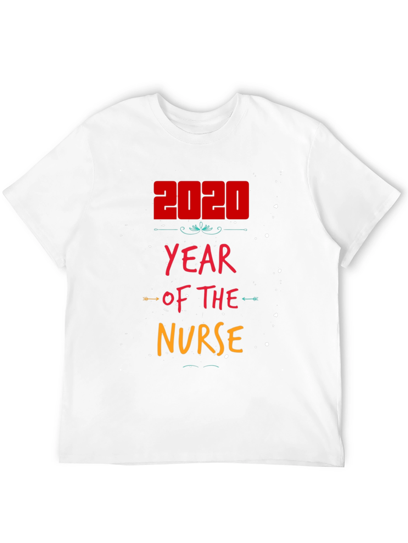 Black 2020 Year of the Nurse T-Shirt view 12