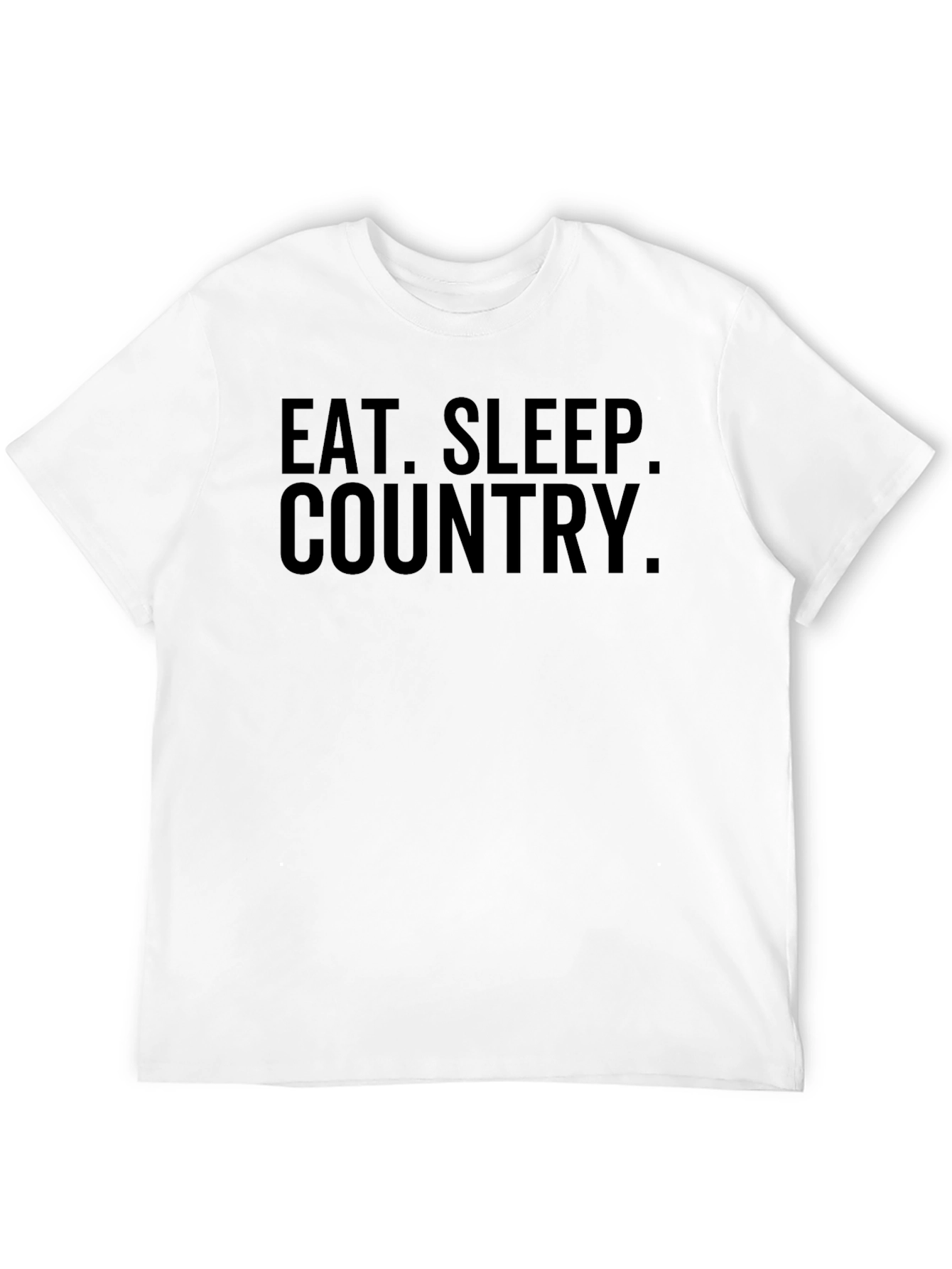 Black Eat Sleep Country Graphic T-Shirt view 12