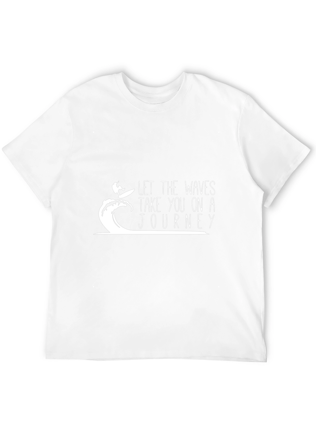 Surfer Waves Graphic Tee - Let the Waves Take You - 12