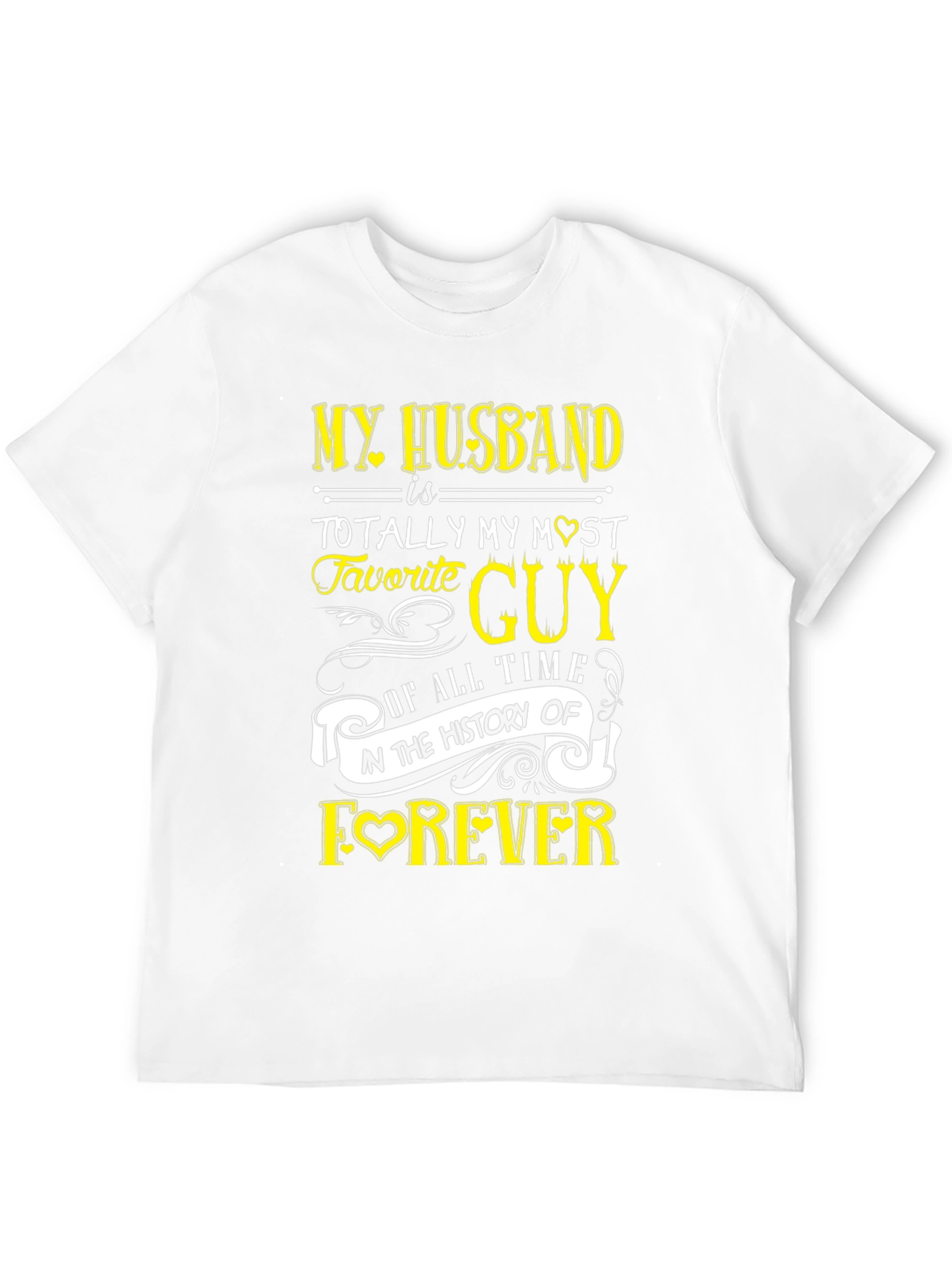 Black My Husband is My Favorite Guy T-Shirt view 12