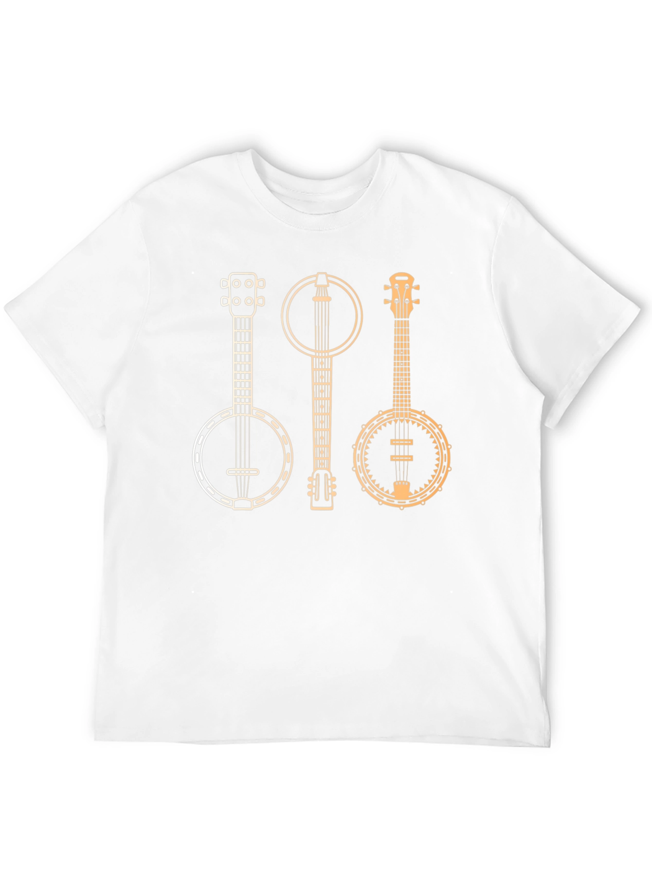 Black Banjo Trio Graphic Tee - Musician's Delight view 12