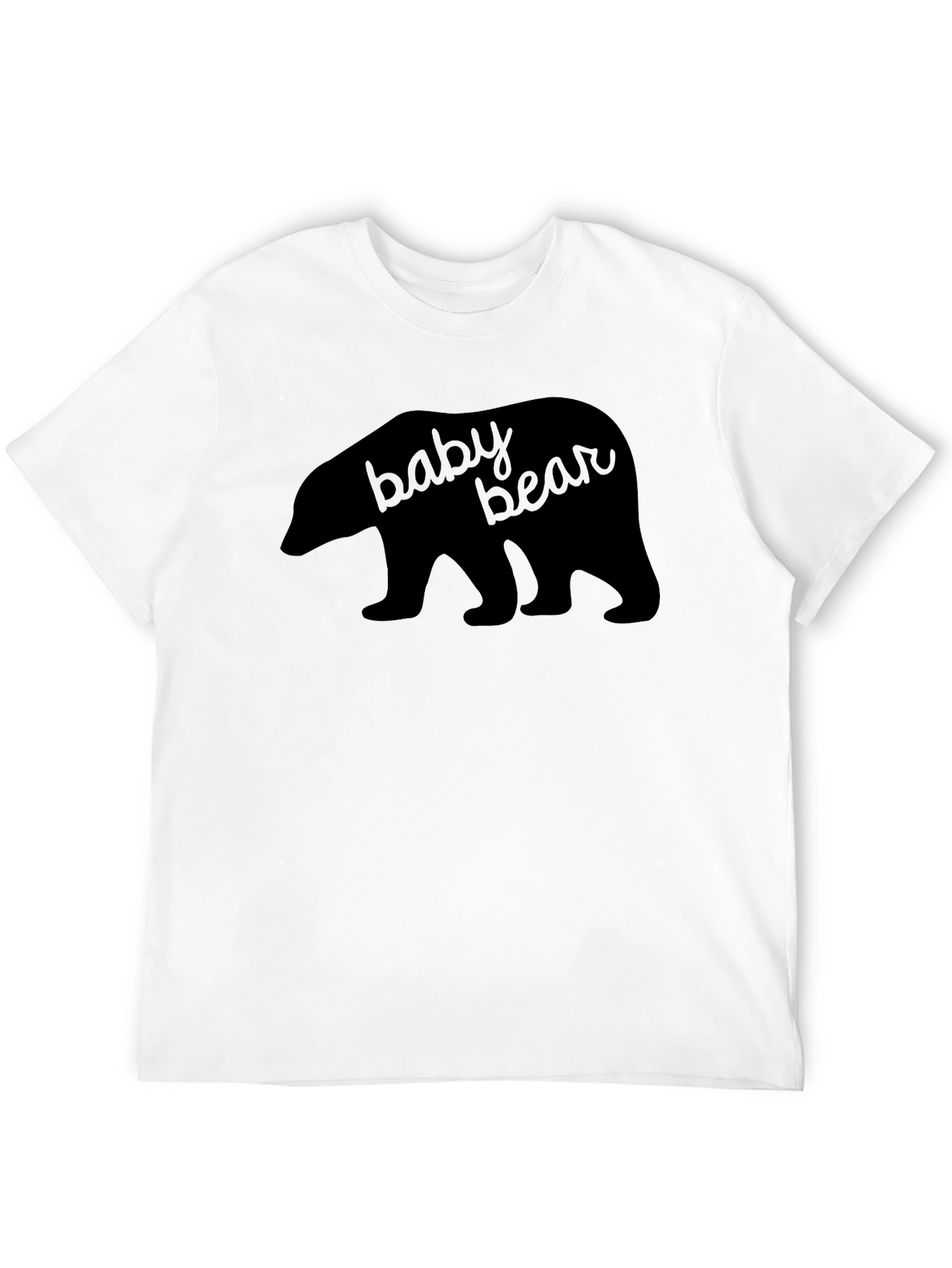 Black Baby Bear Graphic T-Shirt - Black view 12
