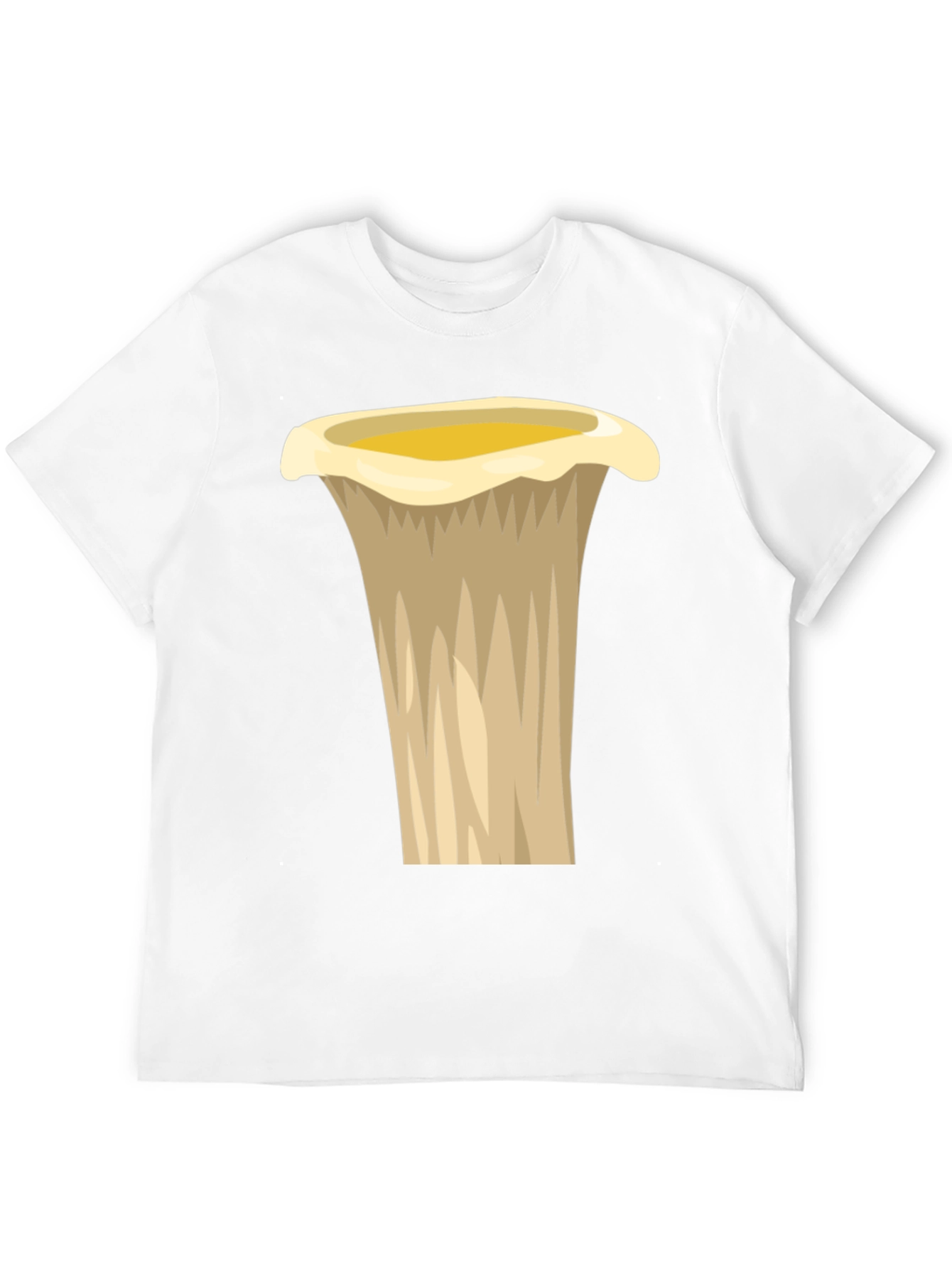 Black Chanterelle Mushroom Graphic Tee - Unique Design view 12