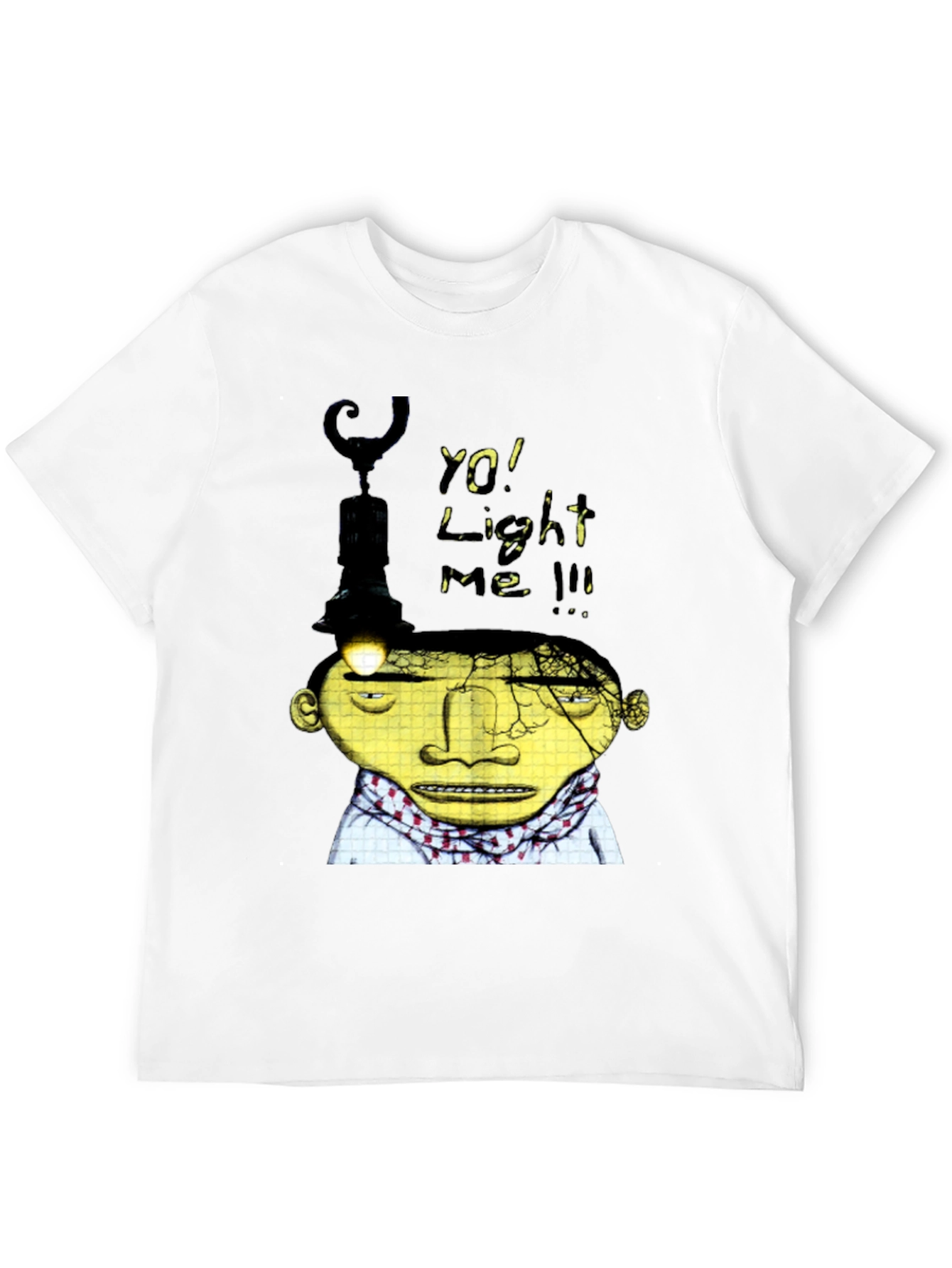 Unique Graphic T-Shirt - "Yo! Light Me!" Design - 12