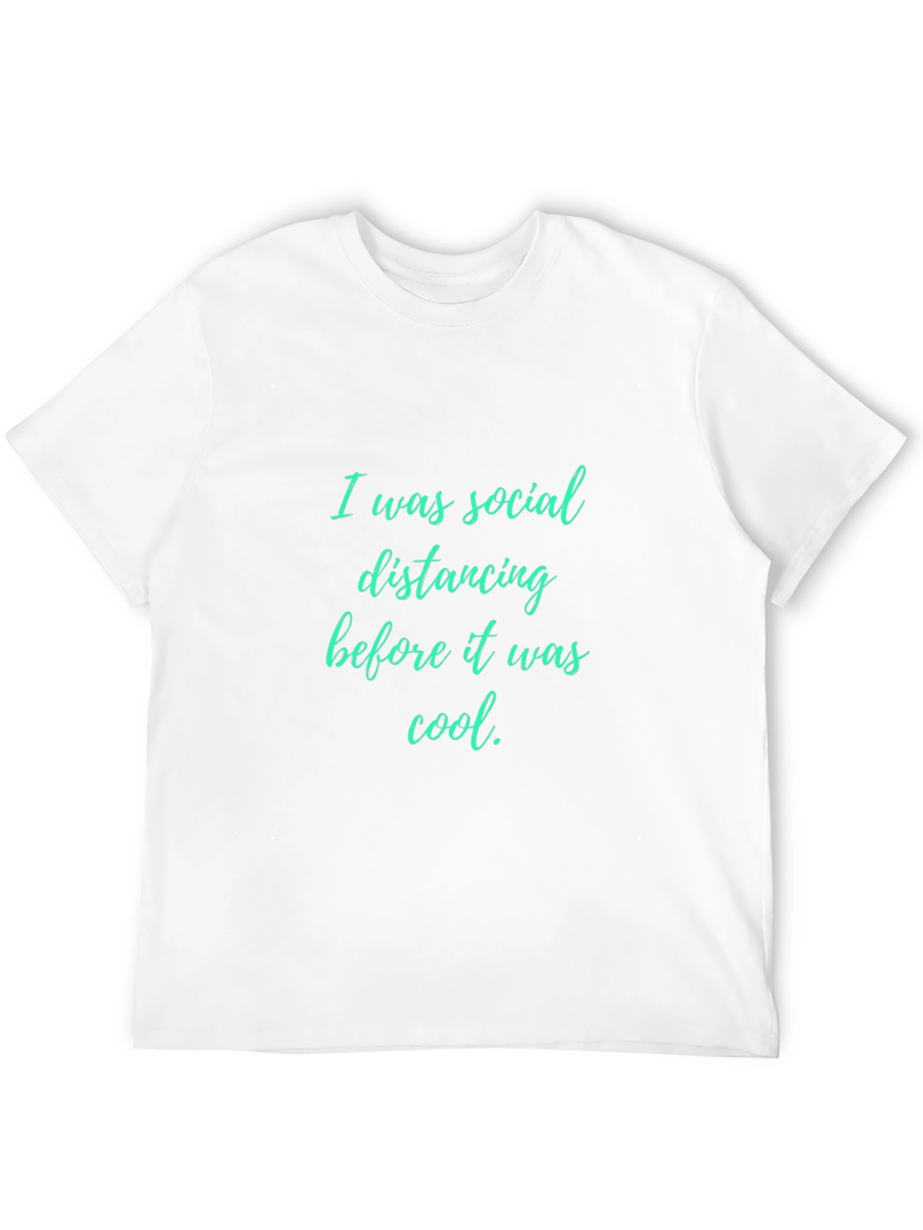 Black Social Distancing T-Shirt - Cool Statement Tee view 12