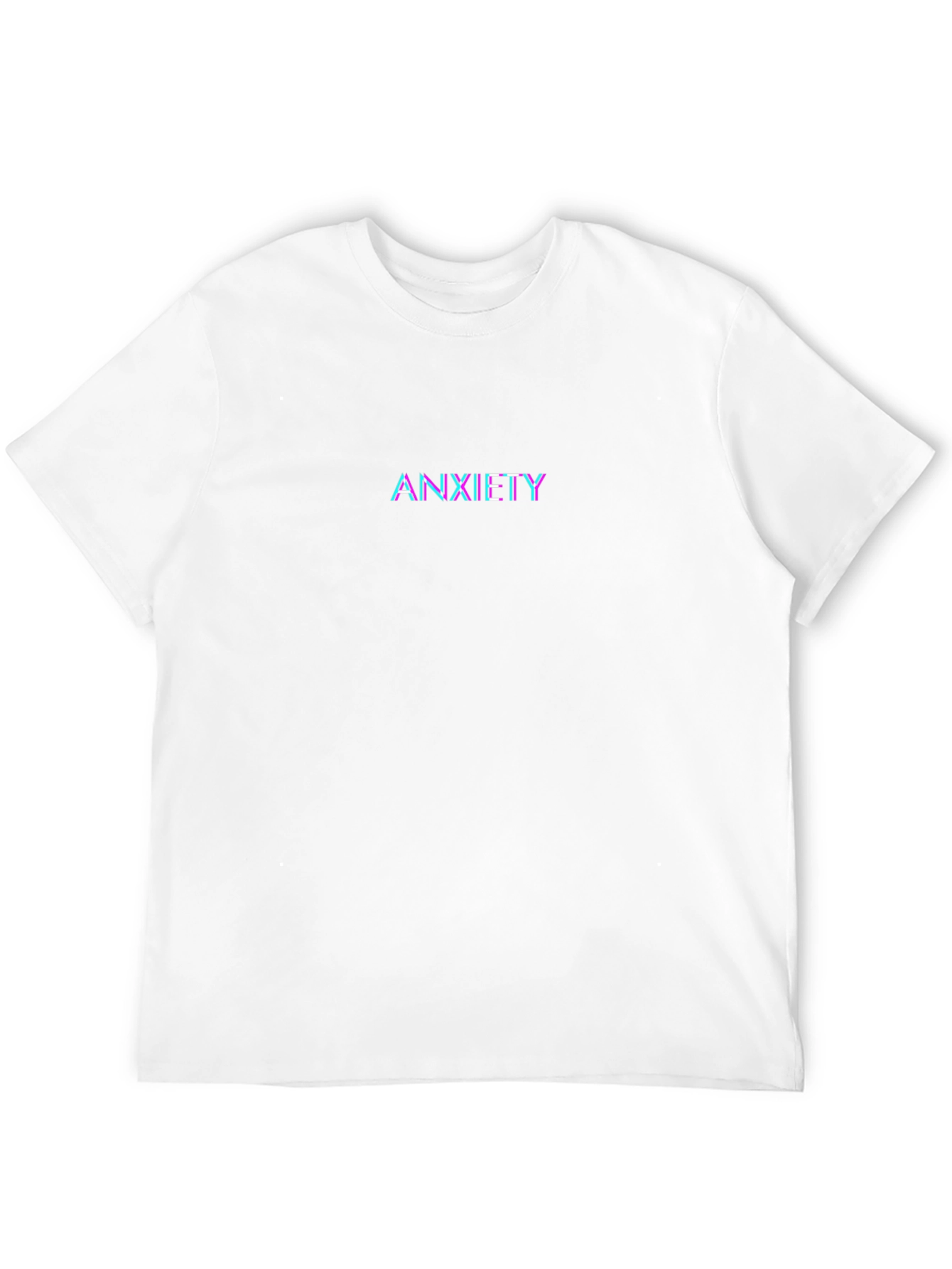 Black Anxiety Graphic T-Shirt - Black view 12