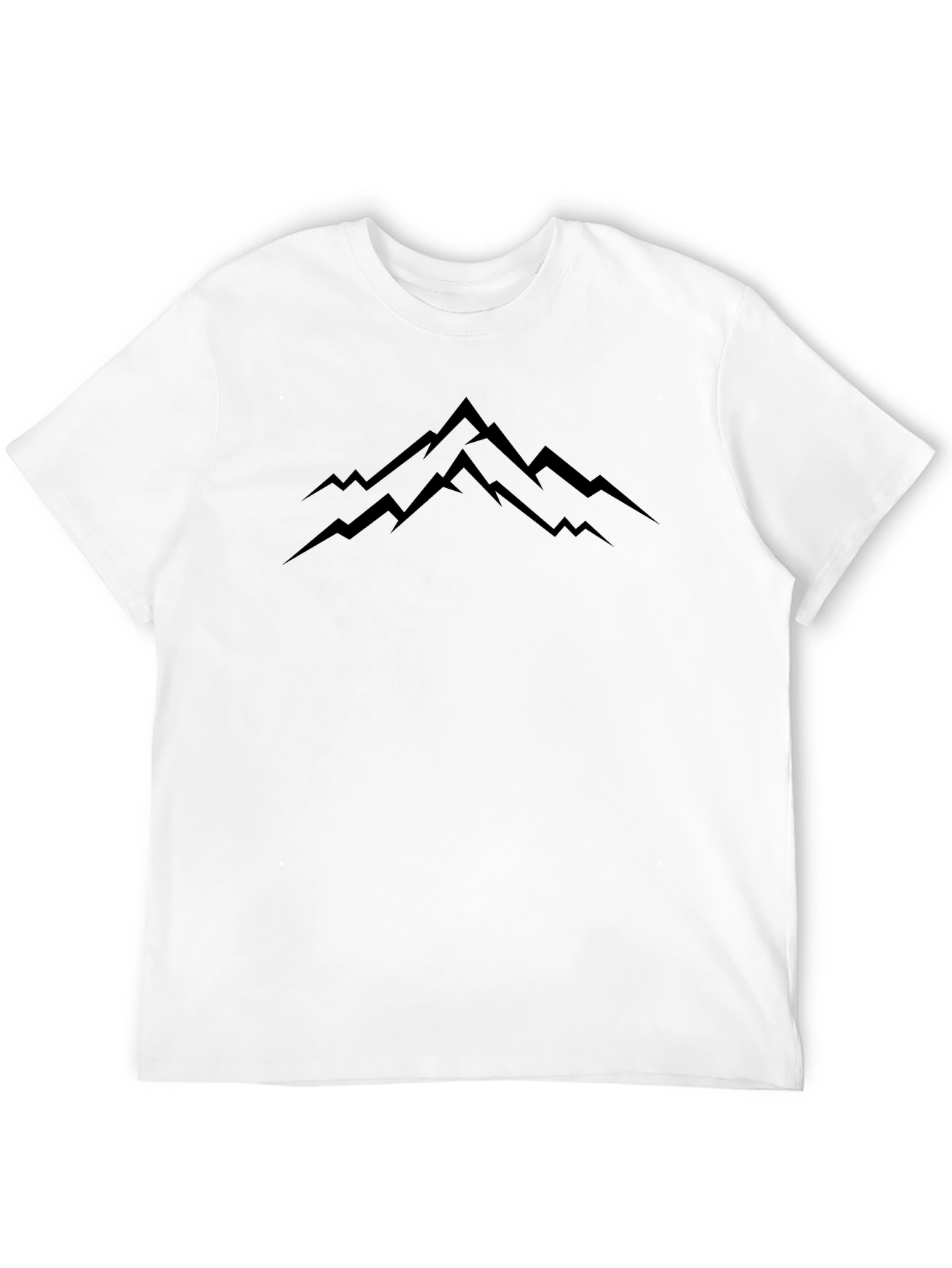 Black Mountain Peak Graphic Tee - Black view 12