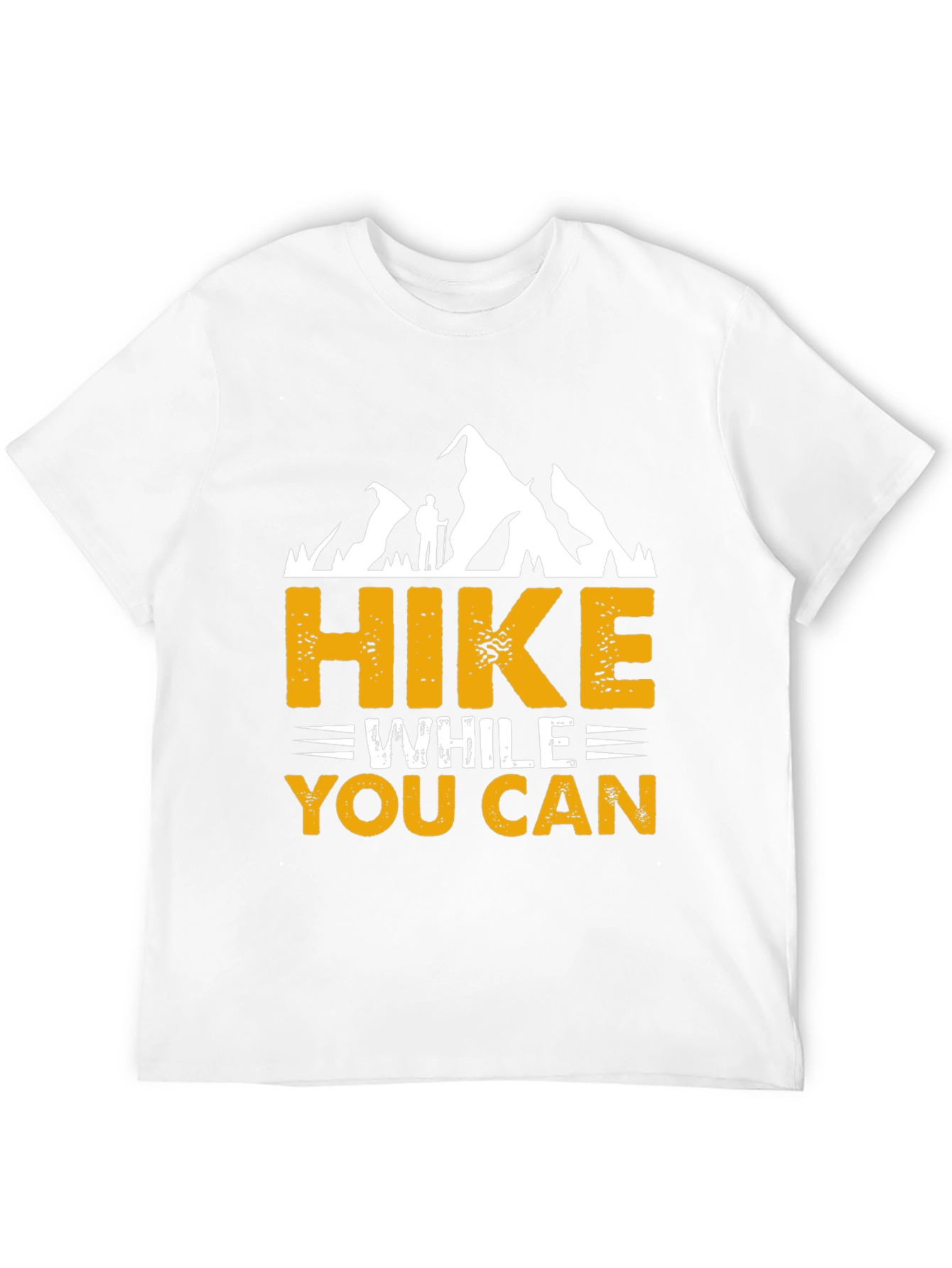 Black Hike While You Can Graphic Tee view 12