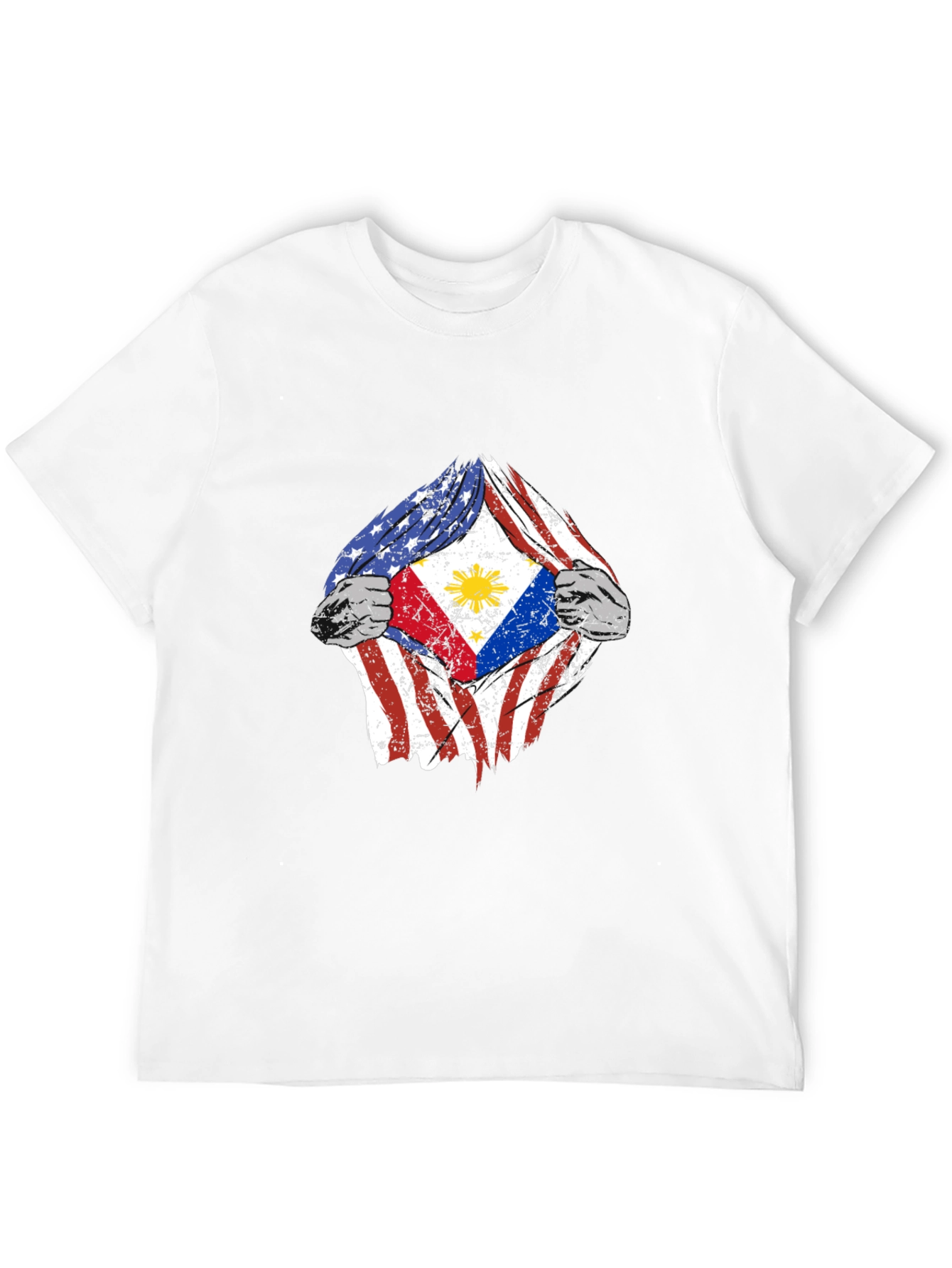 USA Philippines Flag T-Shirt - 12