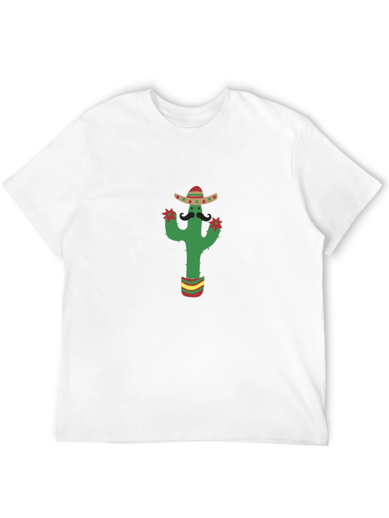 Black Cactus Sombrero T-Shirt - Fiesta Fun! view 12