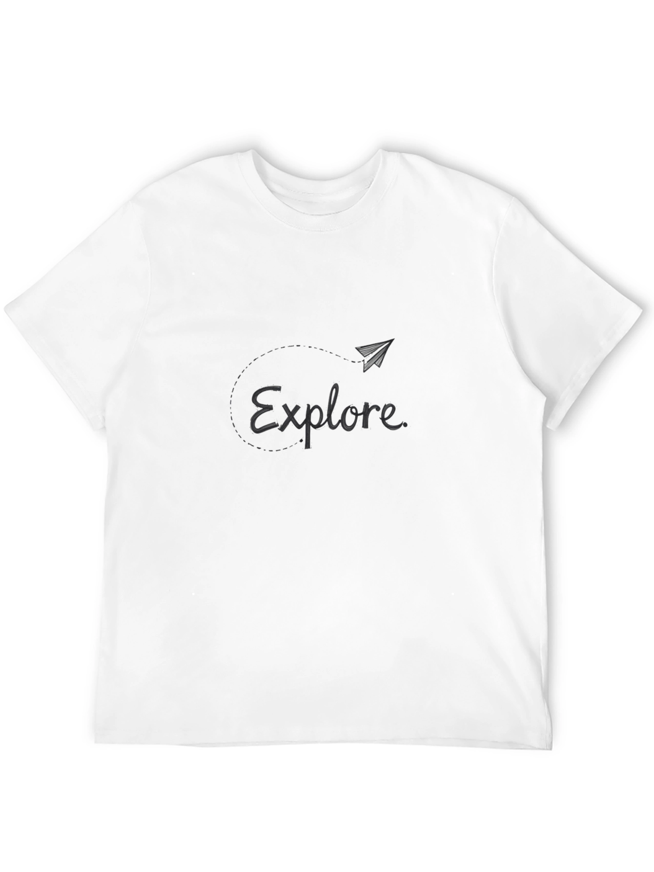 Black Explore Graphic Tee - Travel Inspired Design view 12