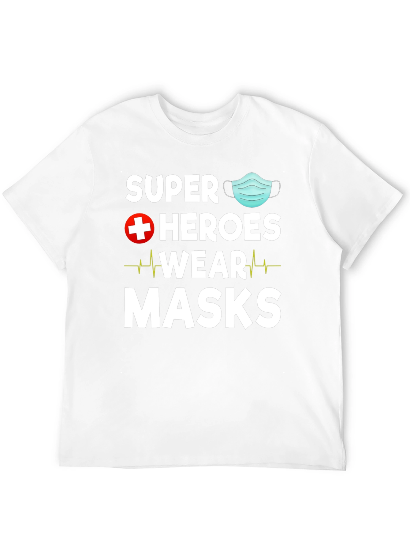 Black Super Heroes Wear Masks T-Shirt view 12