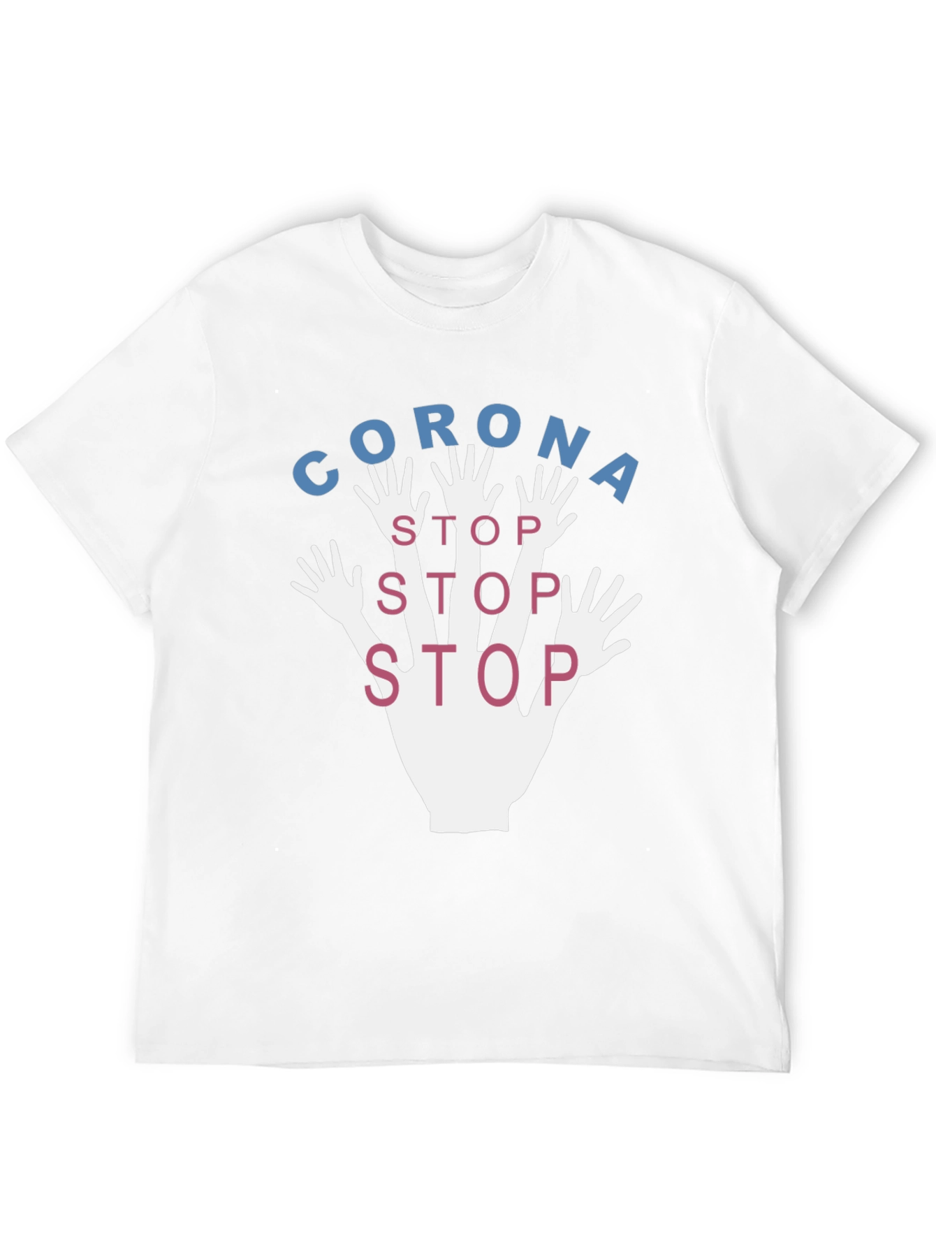 Black Stop Corona Black Graphic Tee view 12