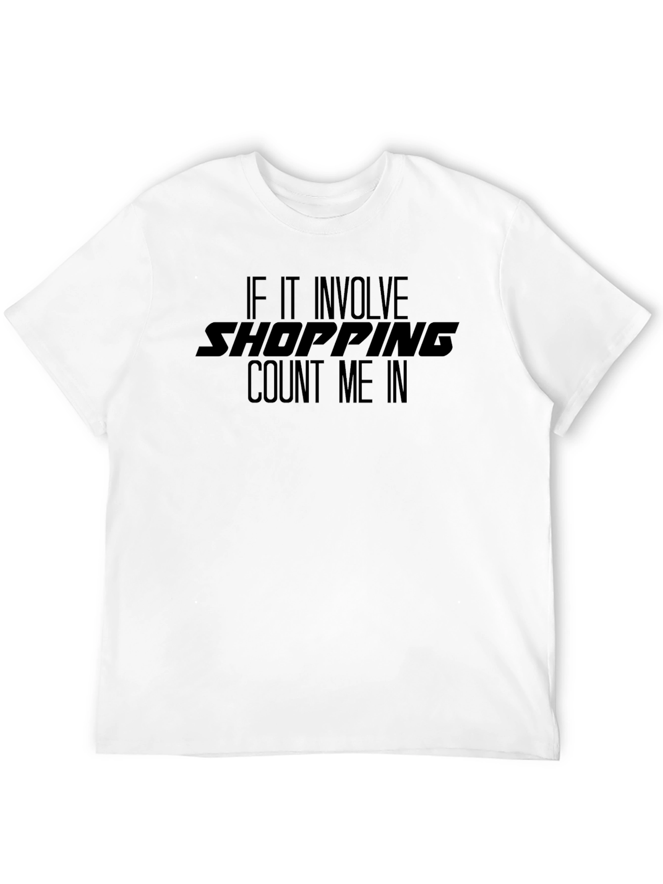 Shopping Count Me In Graphic Tee - 12