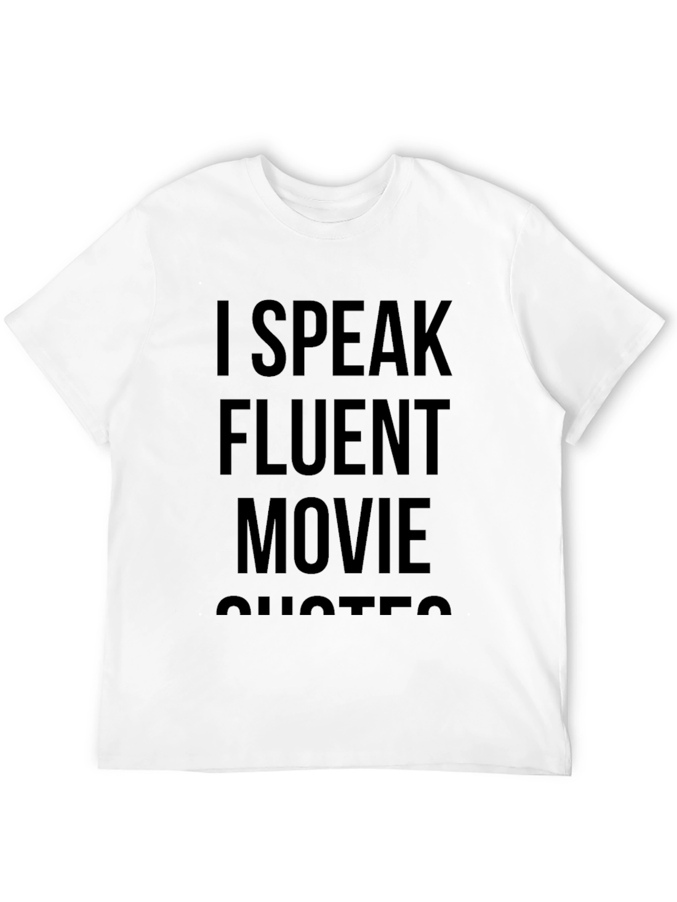 Black Movie Quote T-Shirt - Fluent Film Fan Apparel view 12