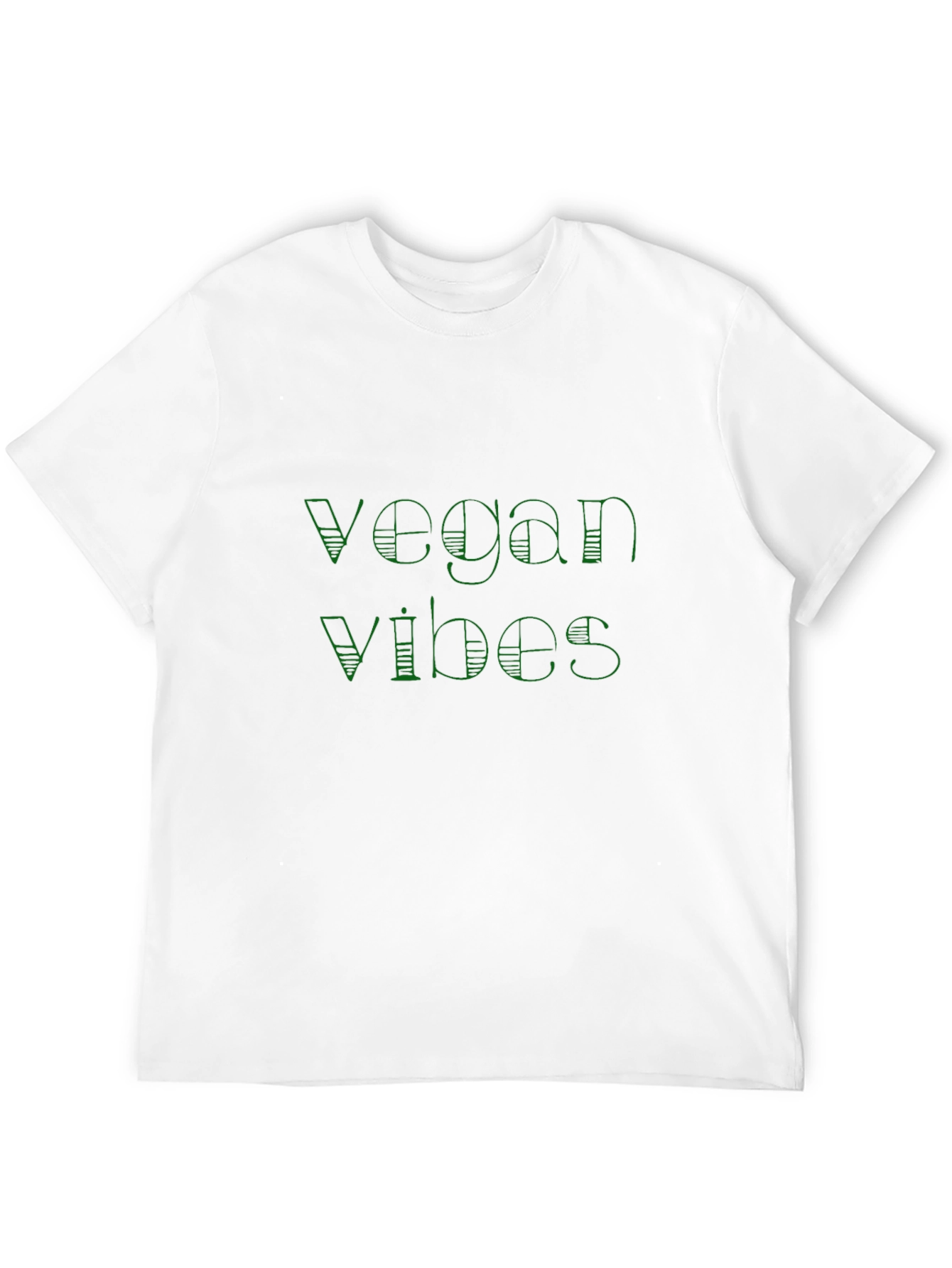 Black Vegan Vibes Graphic T-Shirt - Stylish & Comfortable view 12