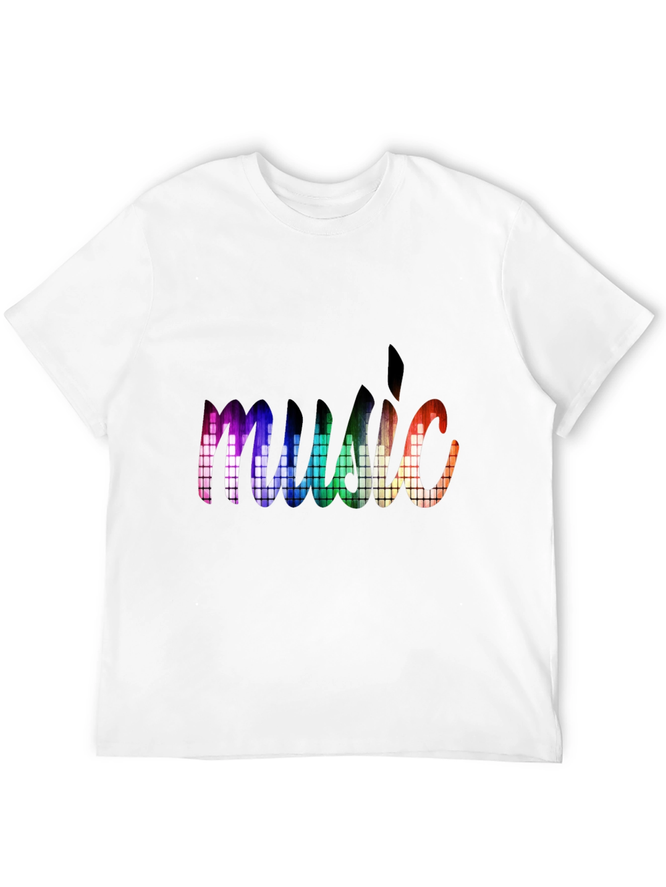 Black Music Graphic Black T-Shirt view 12