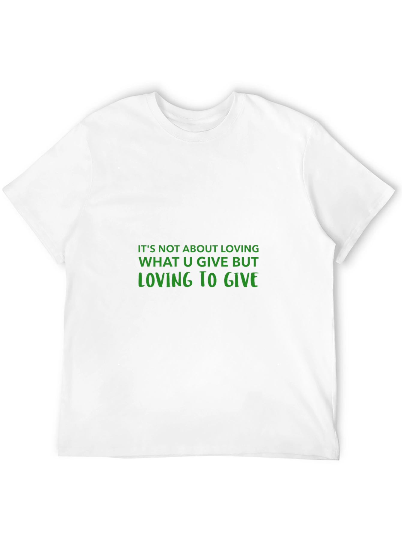 Black Loving to Give Graphic Tee - Black view 12