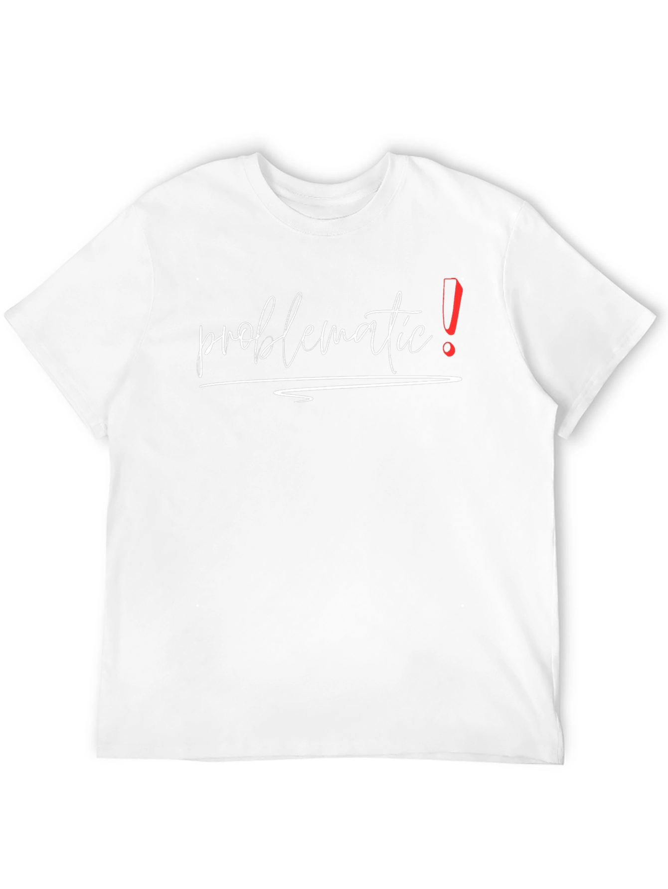 Black Problematic T-Shirt - Stylish Graphic Tee for Bold Statements view 12