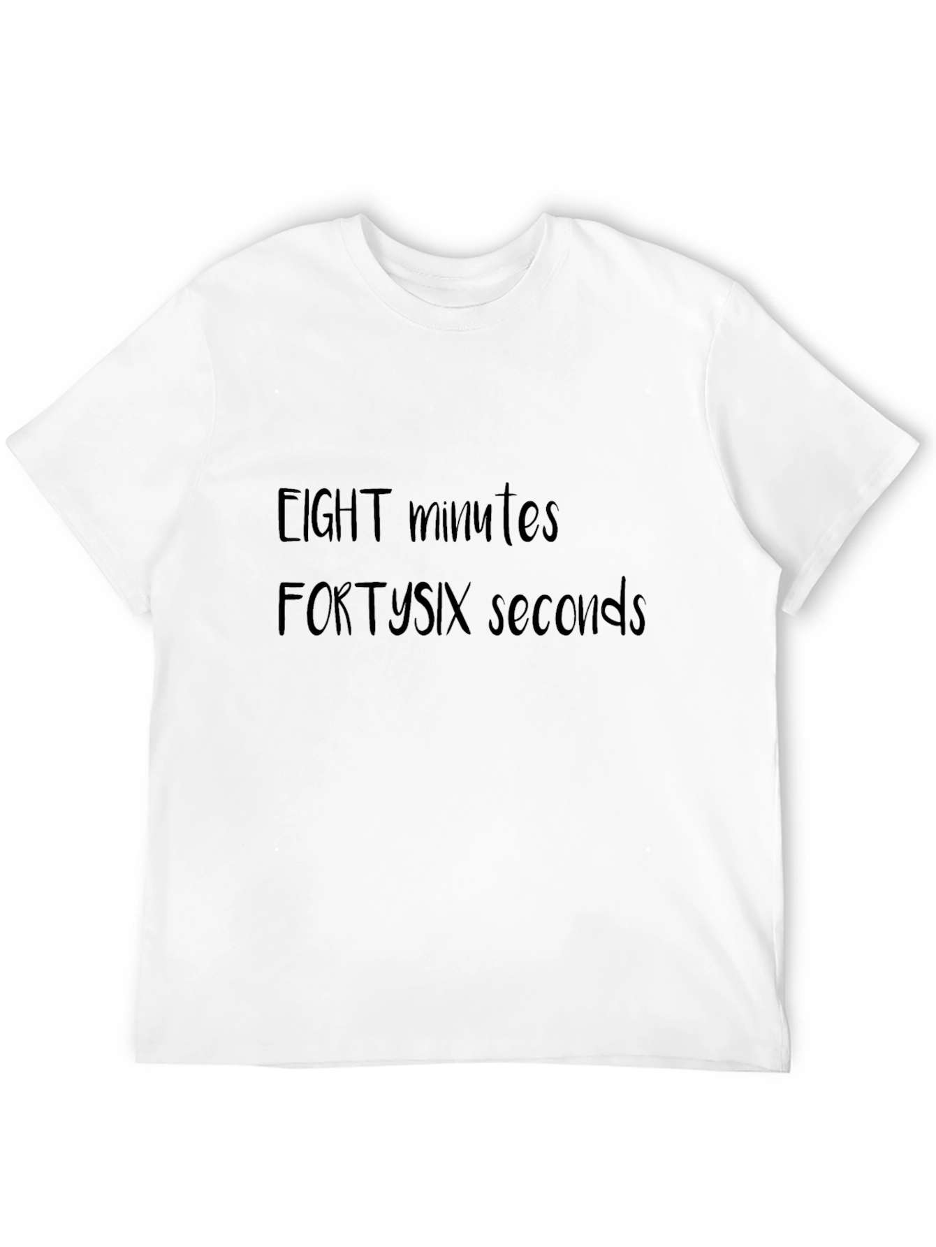 Black Eight Minutes Forty-Six Seconds Tee view 12