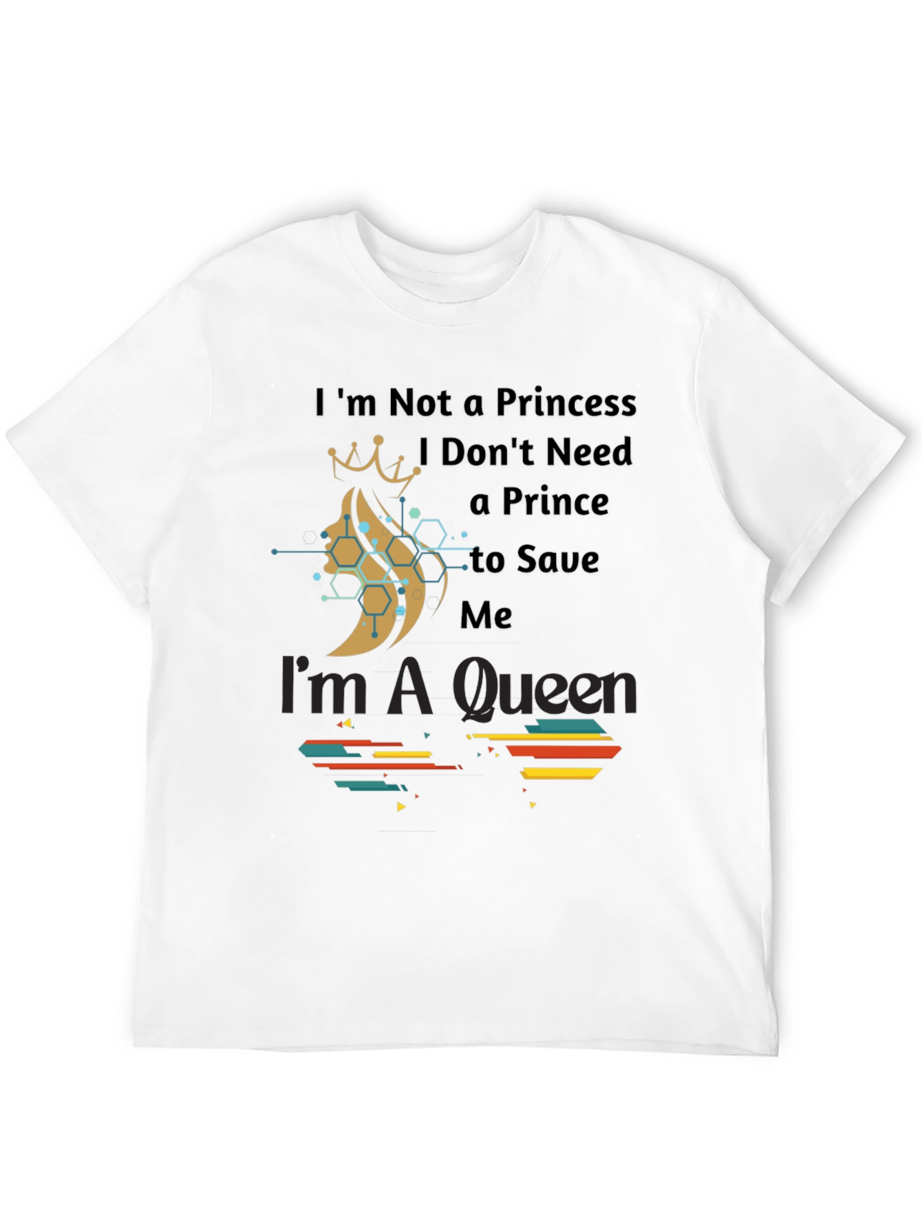 Black Queen Graphic Tee - Empowering Women's Fashion view 12