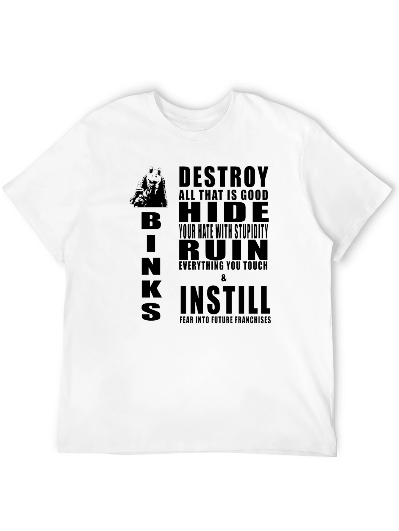 Black Destroy All That Is Good Tee view 12