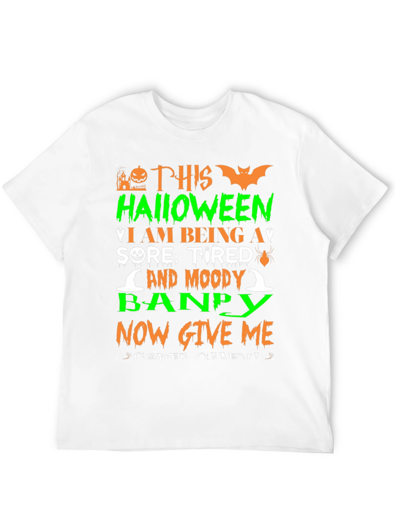 Black Halloween Banpy Graphic Tee view 12