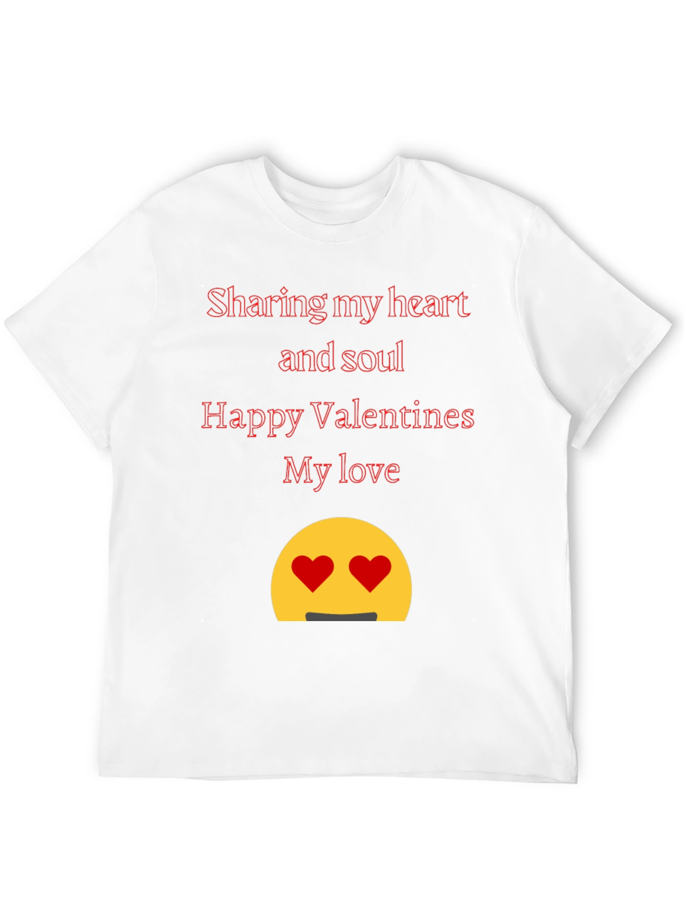 Black Valentine's Day Heart & Soul Black T-Shirt view 12
