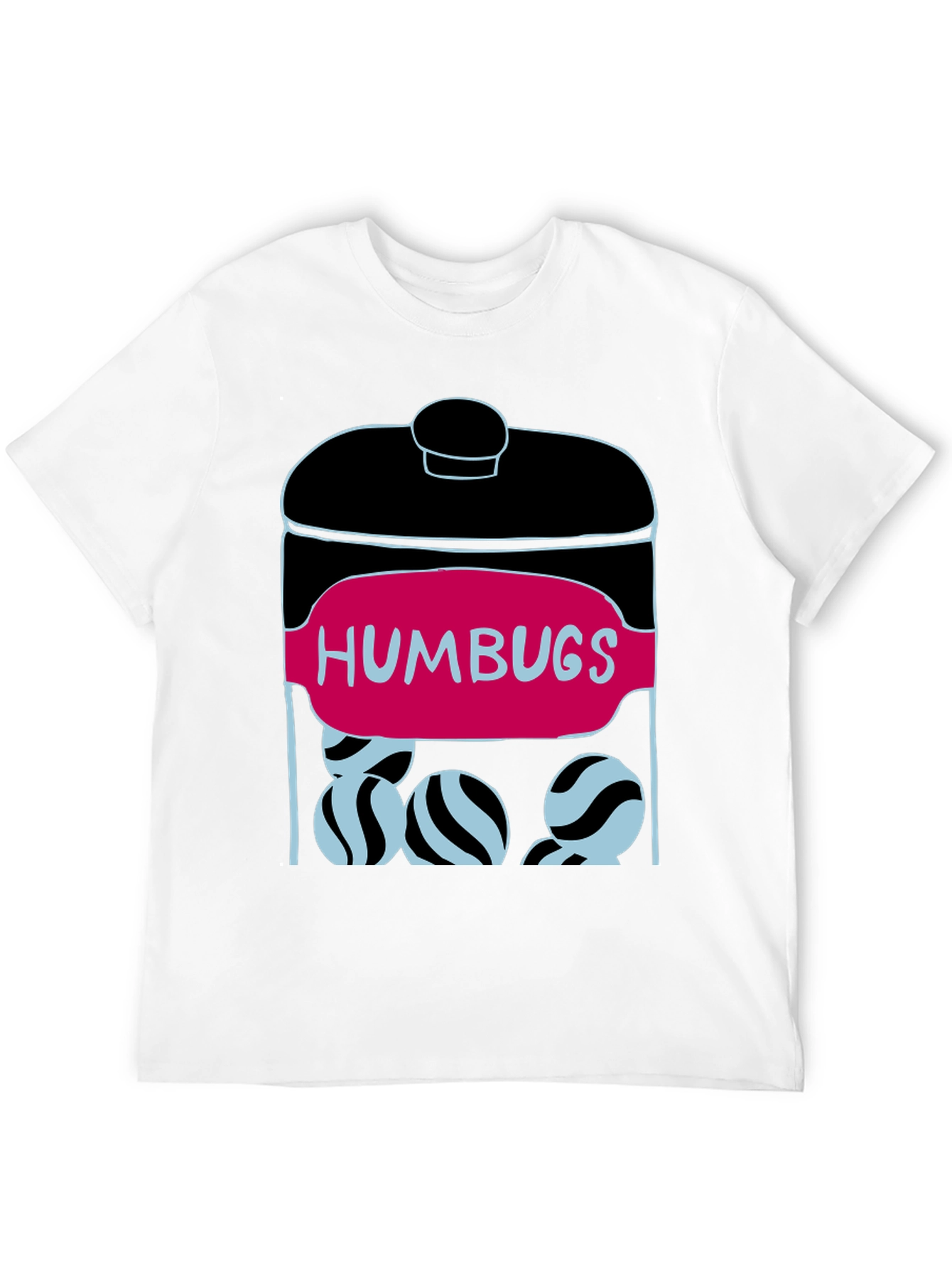 Black Humbugs Candy Jar T-Shirt view 12