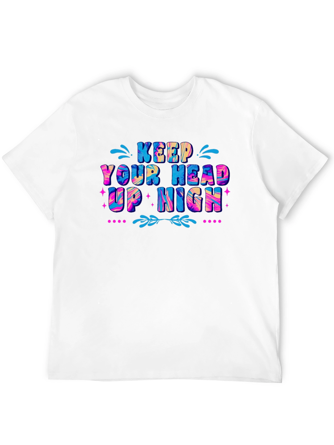 Black Keep Your Head Up High Graphic T-Shirt - Black view 12