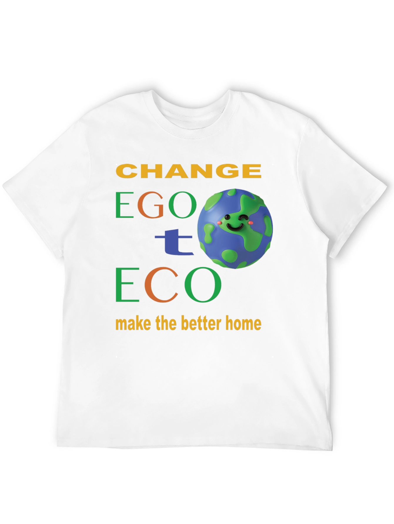 Change Ego to Eco Graphic T-Shirt - 12