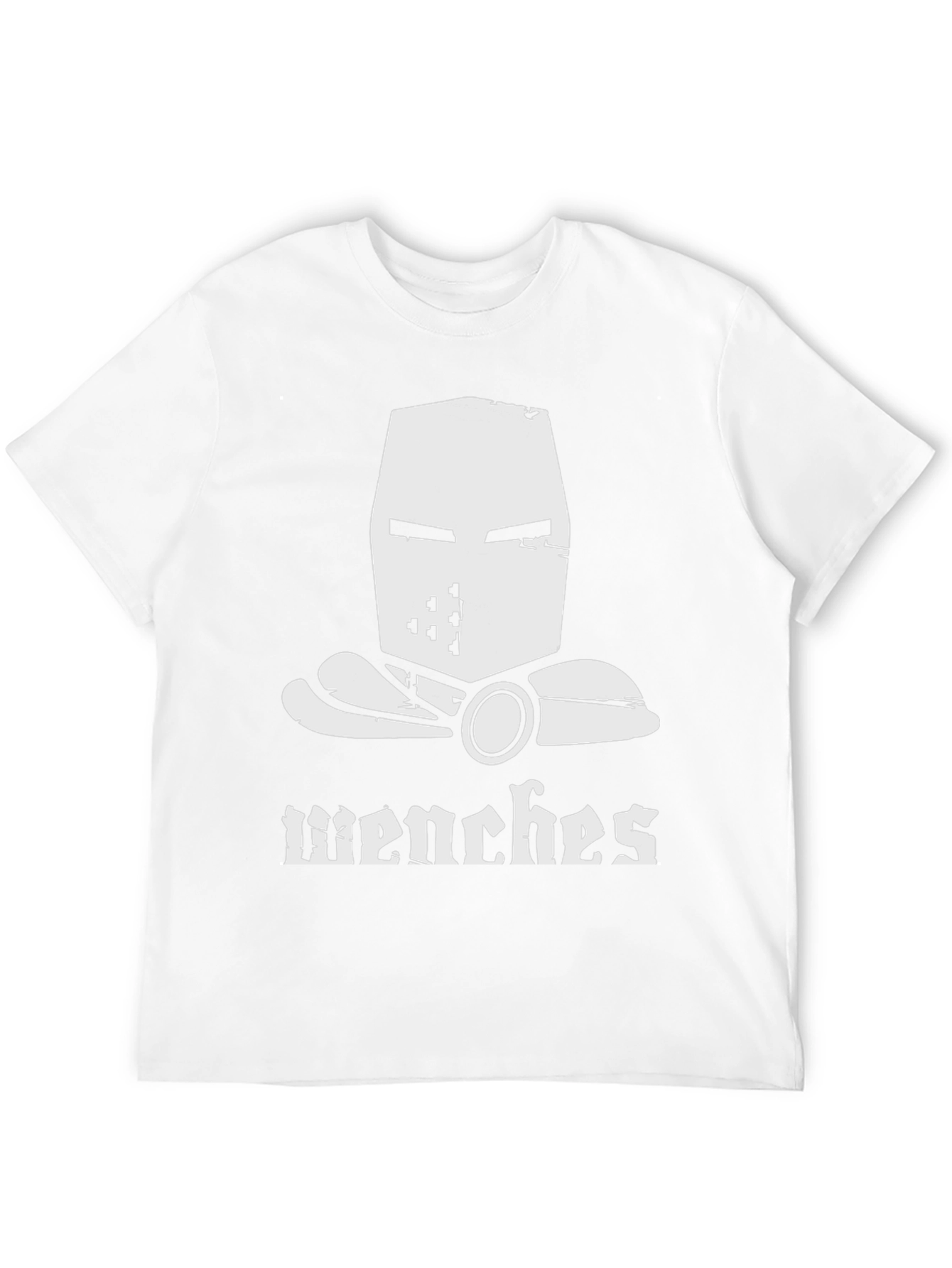 Black Wenches T-Shirt Crusader Helmet Medieval Humor view 12