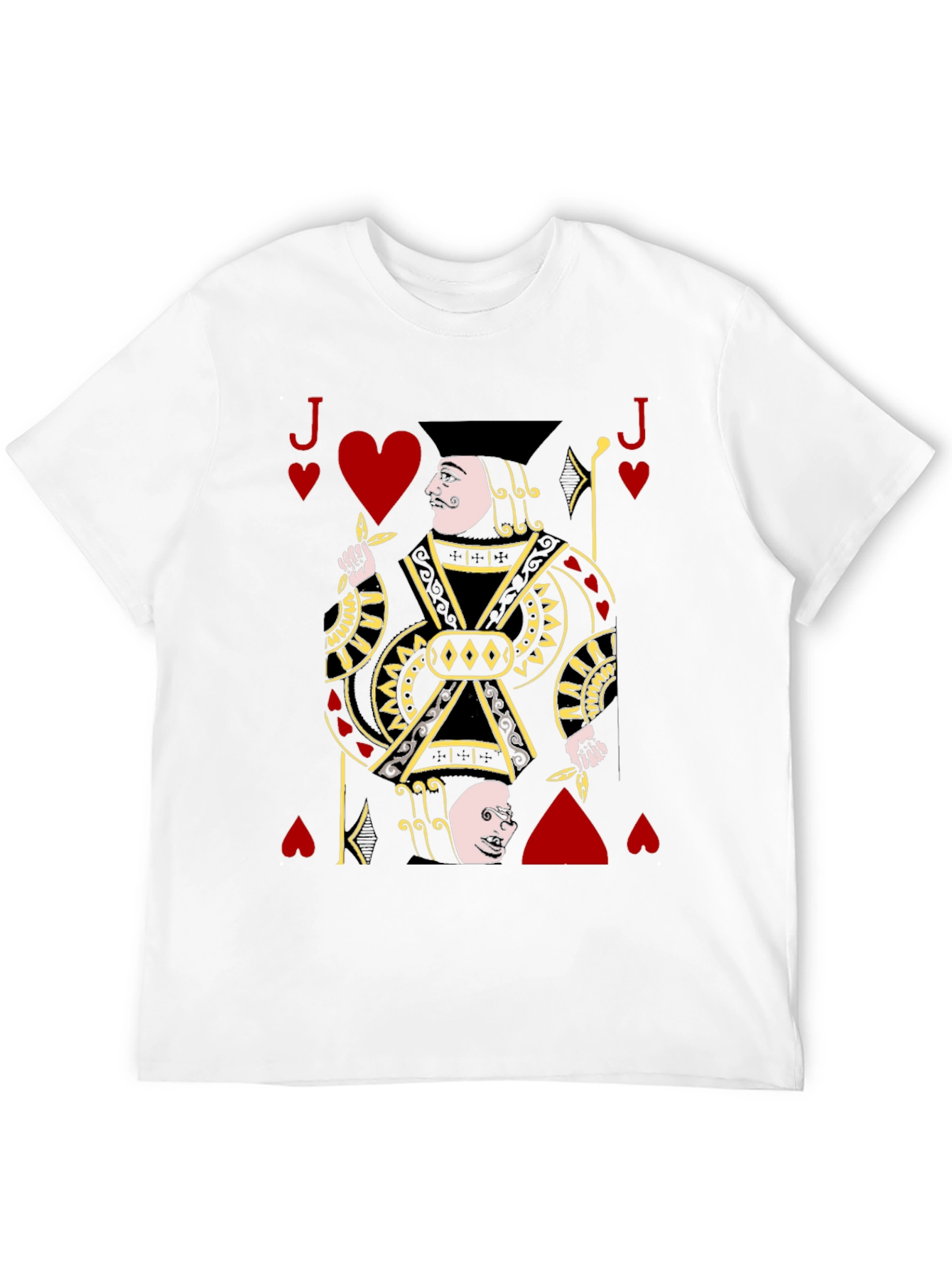 Black Jack of Hearts Graphic Tee view 12
