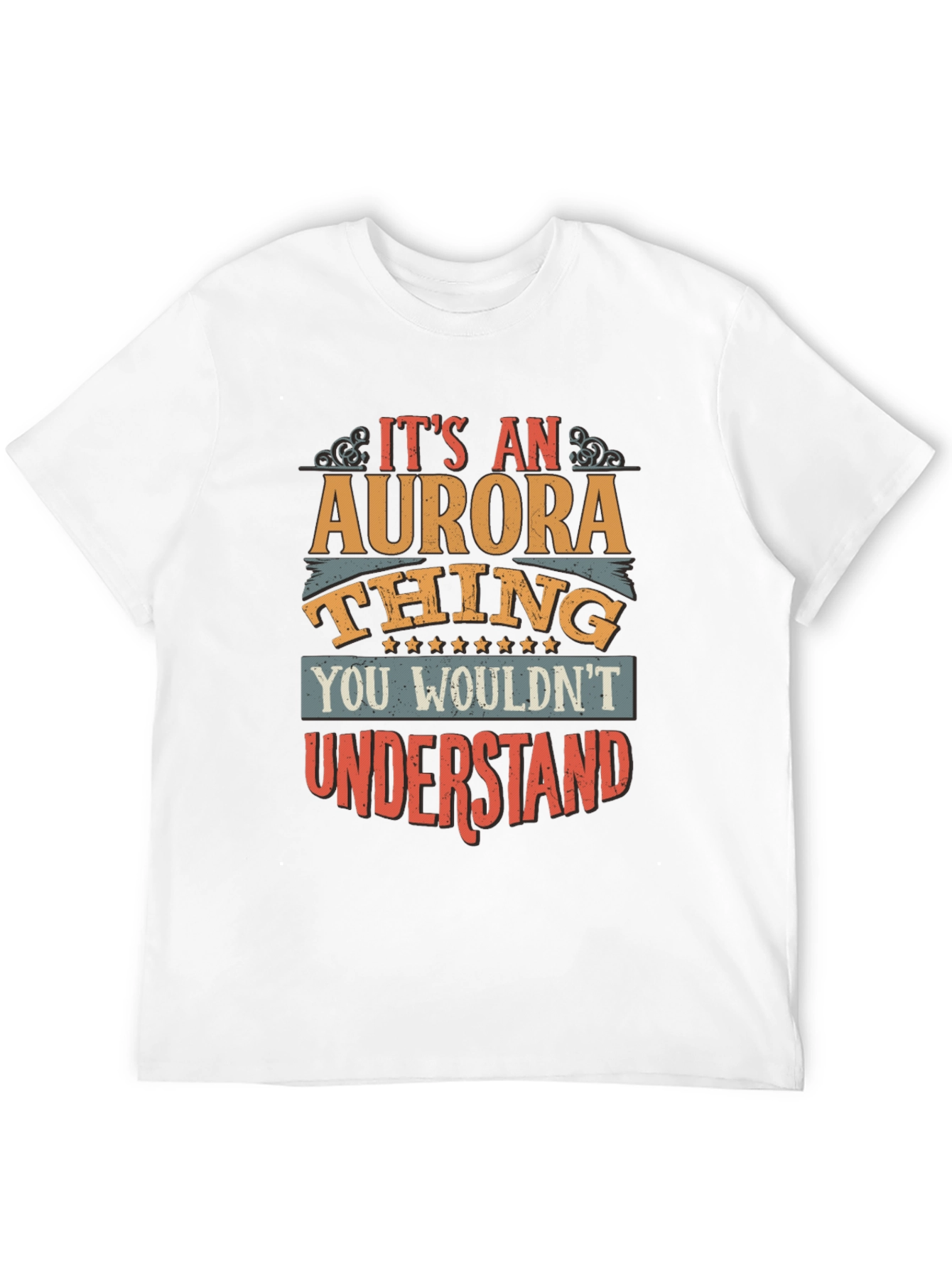Black It's an Aurora Thing - Graphic T-Shirt view 12