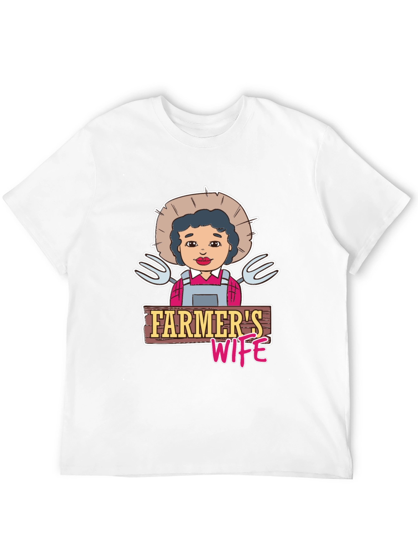 Black Farmer's Wife Graphic Tee view 12