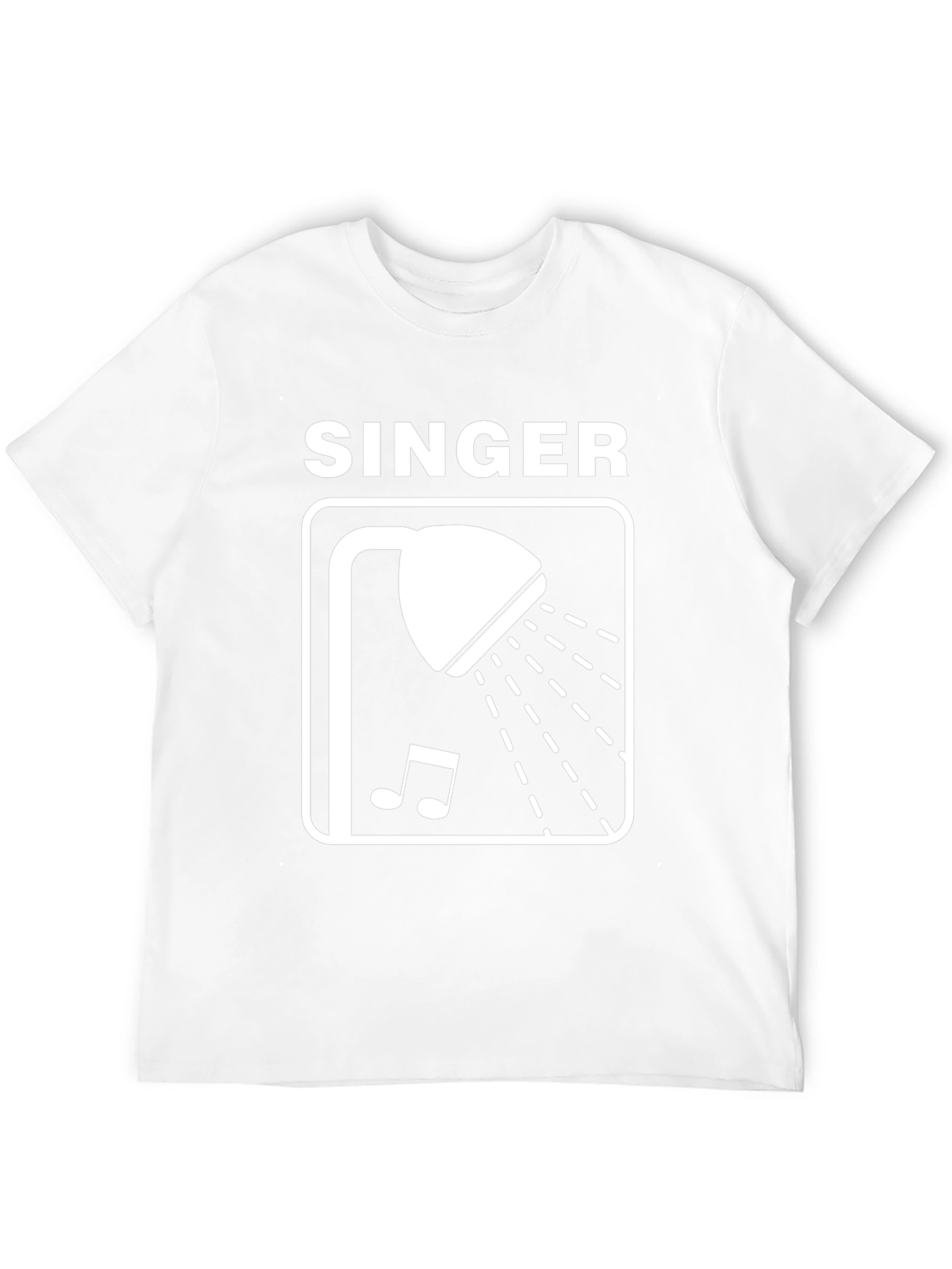 Black Shower Singer Graphic Tee - Black view 12