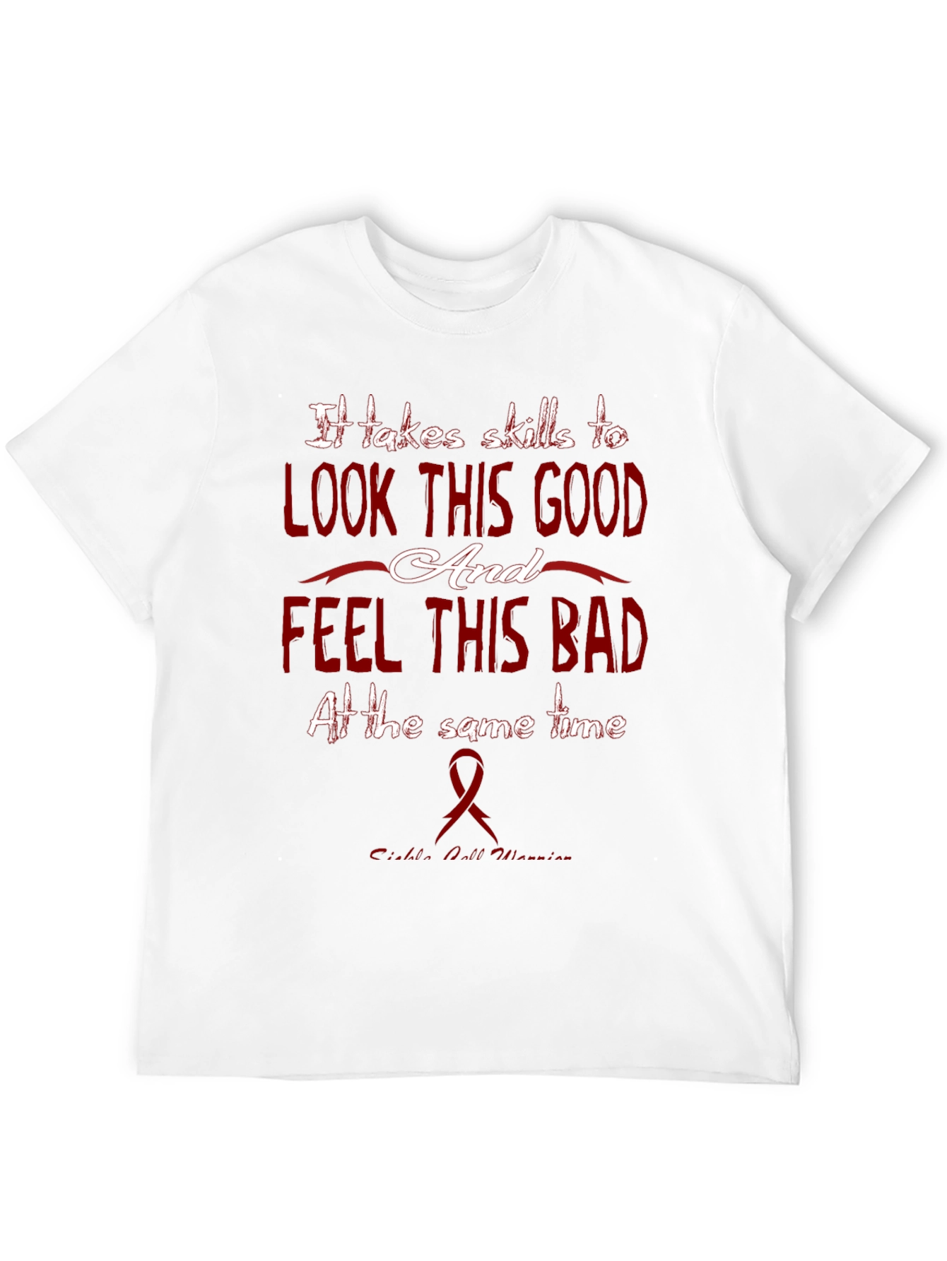 Black Skills to Look Good Graphic Tee view 12