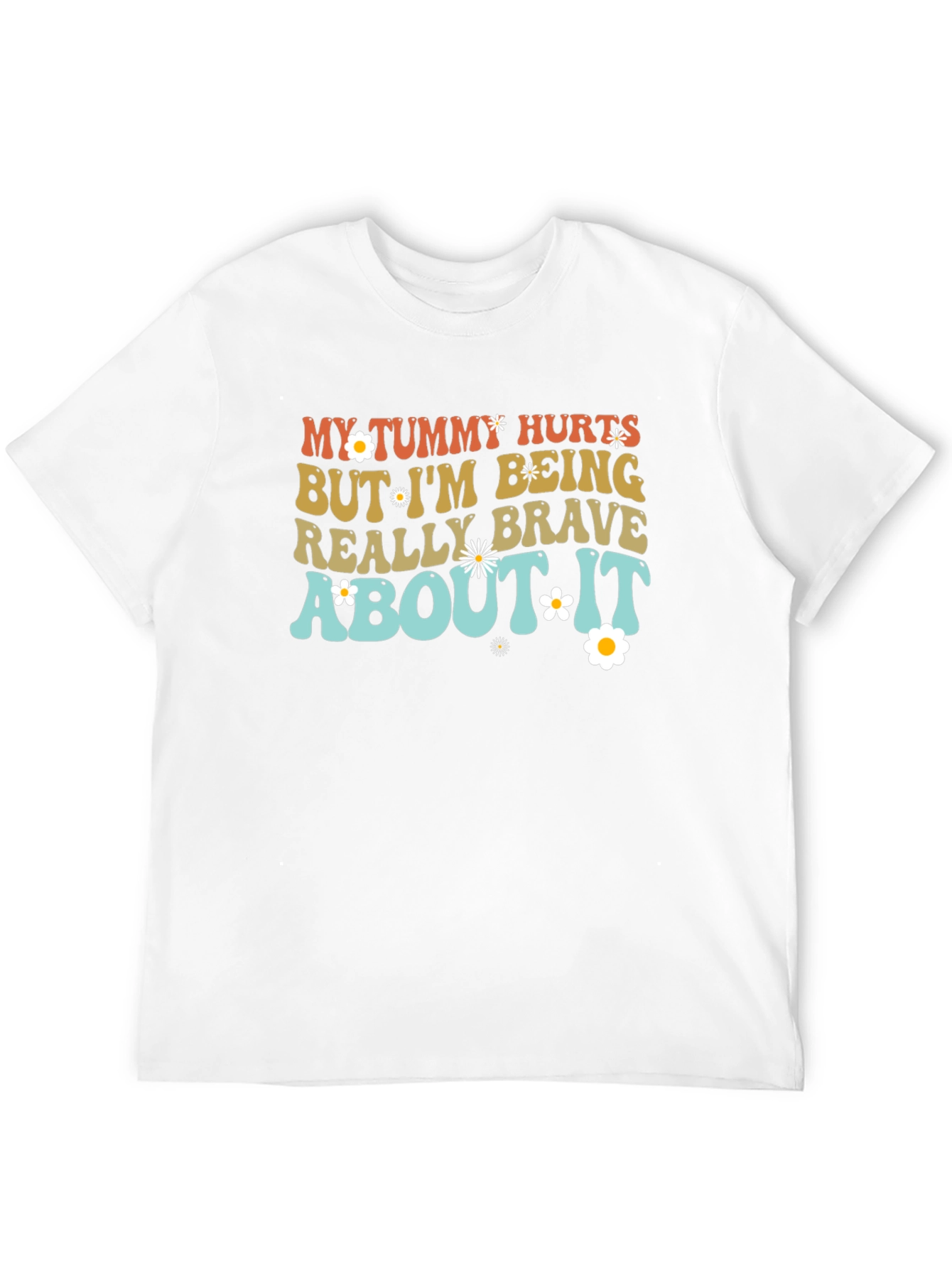 Black My Tummy Hurts Comfort T-Shirt - Adult Humor Graphic Tee view 12