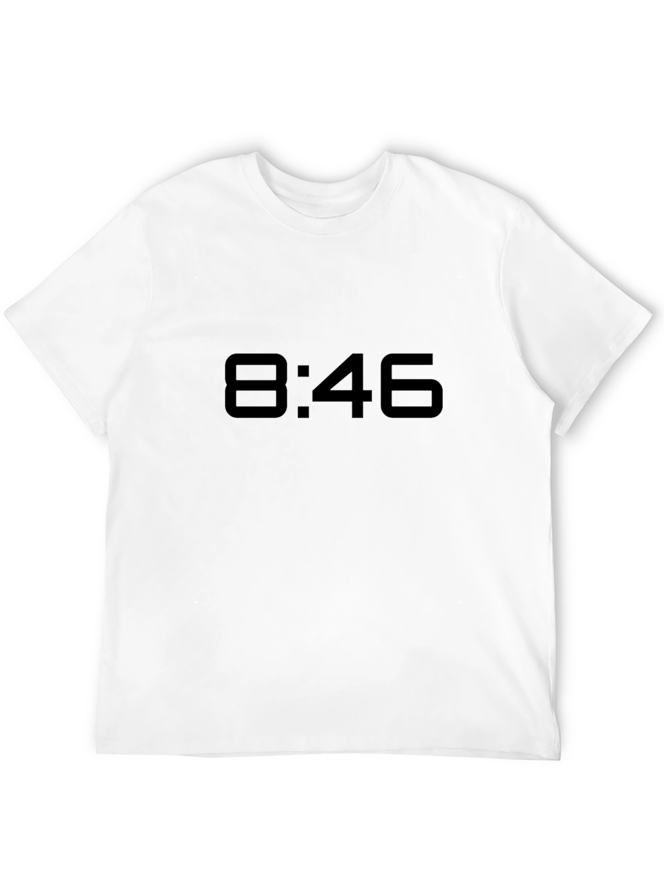 Black 8:46 Black Graphic Tee - Never Forget view 12