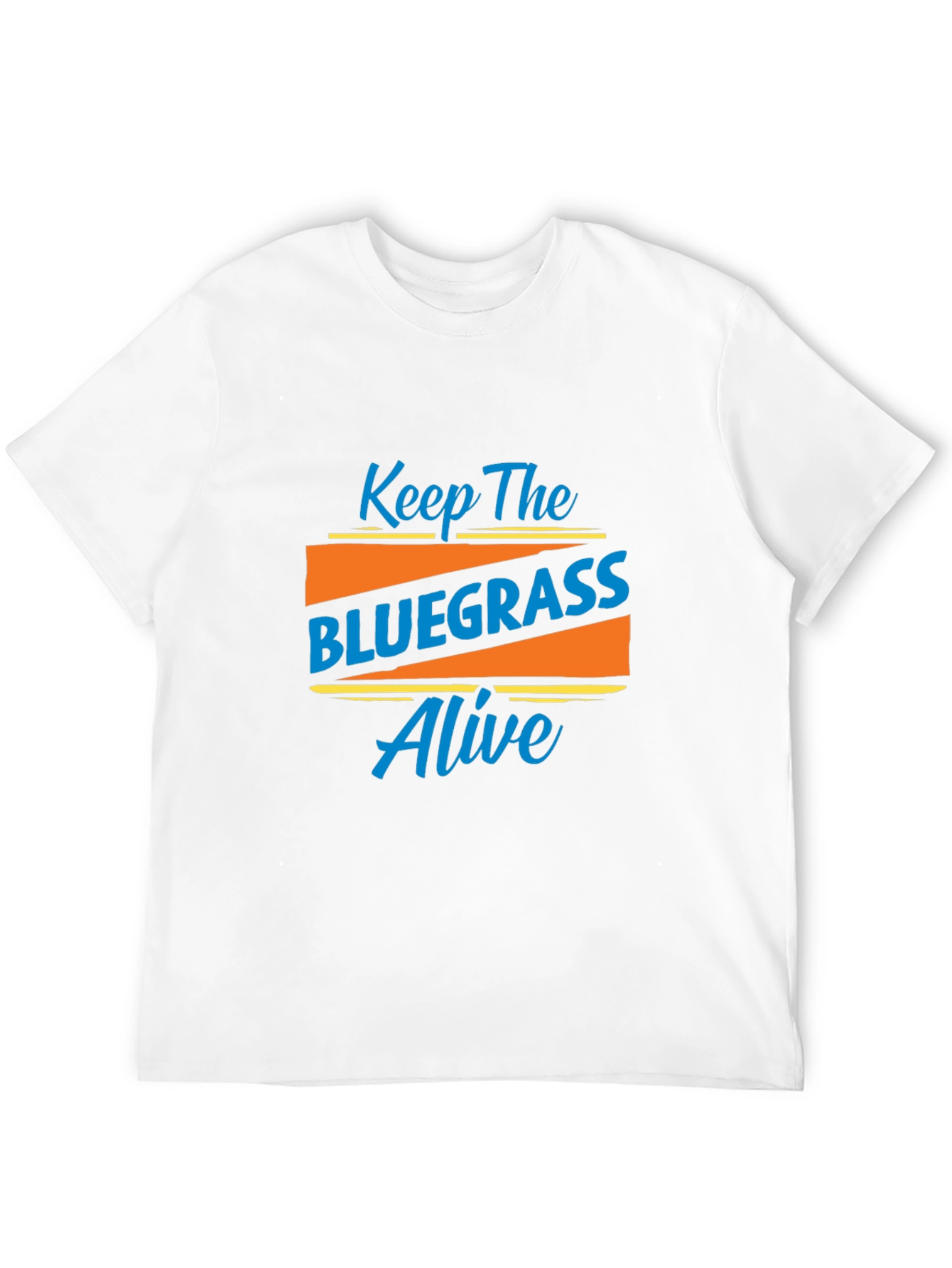 Black Keep The Bluegrass Alive Black T-Shirt view 12