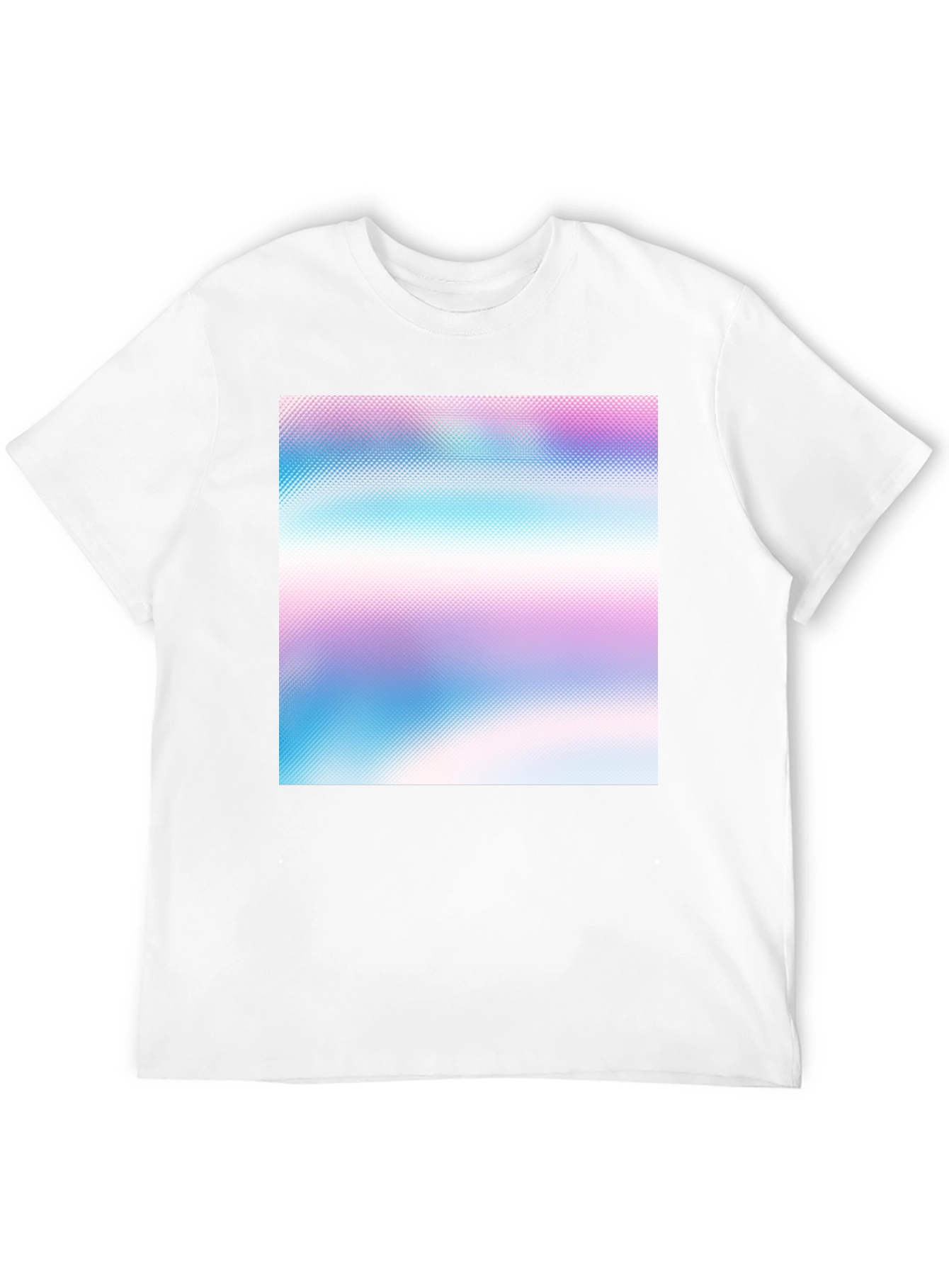 Black Vaporwave Gradient T-Shirt - Stylish Comfort view 12