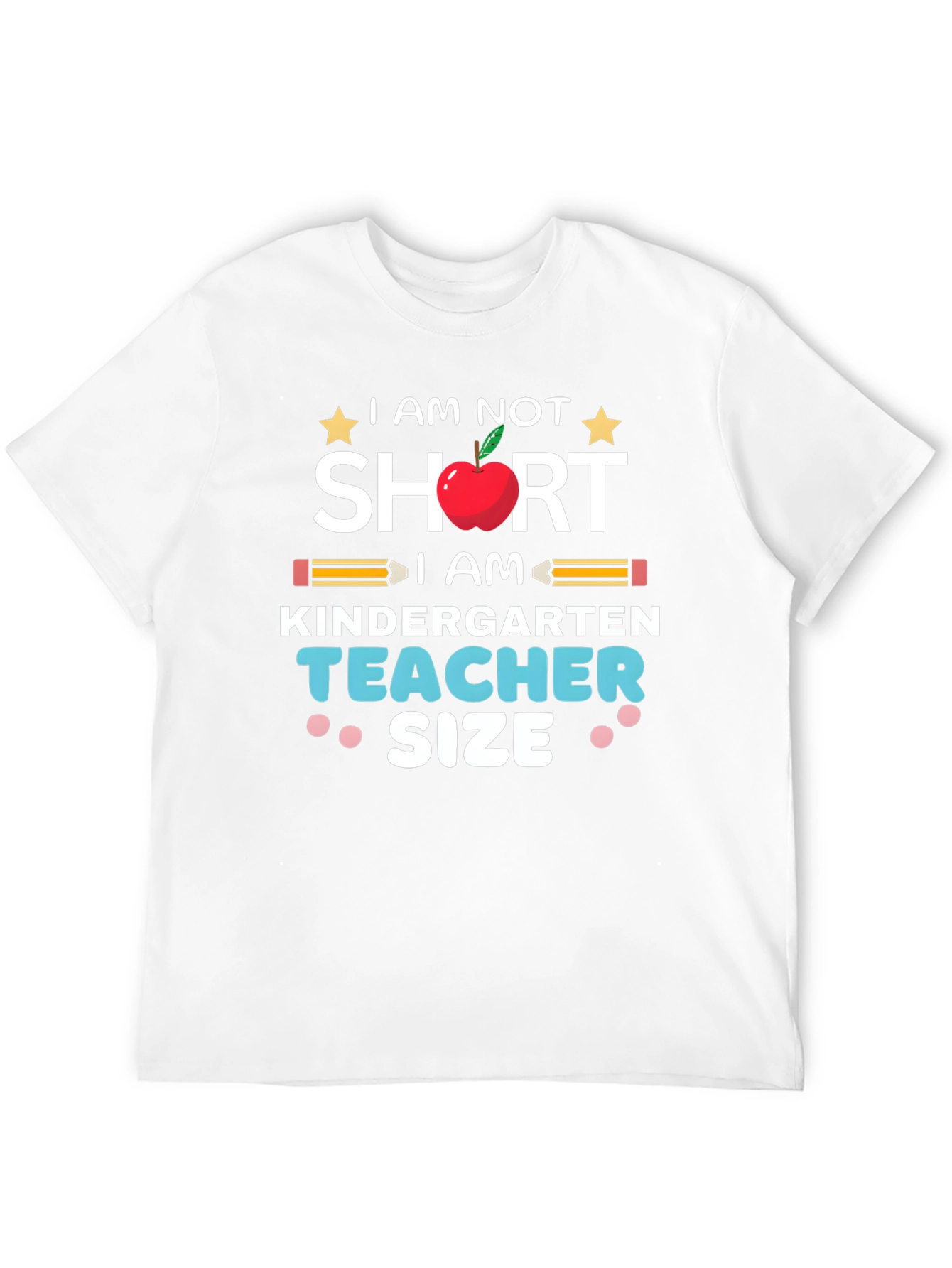 Kindergarten Teacher Size T-Shirt Funny Back to School - 12
