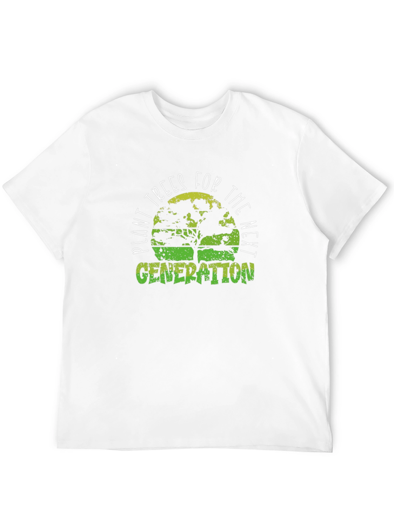 Black Plant Trees for the Next Generation T-Shirt view 12