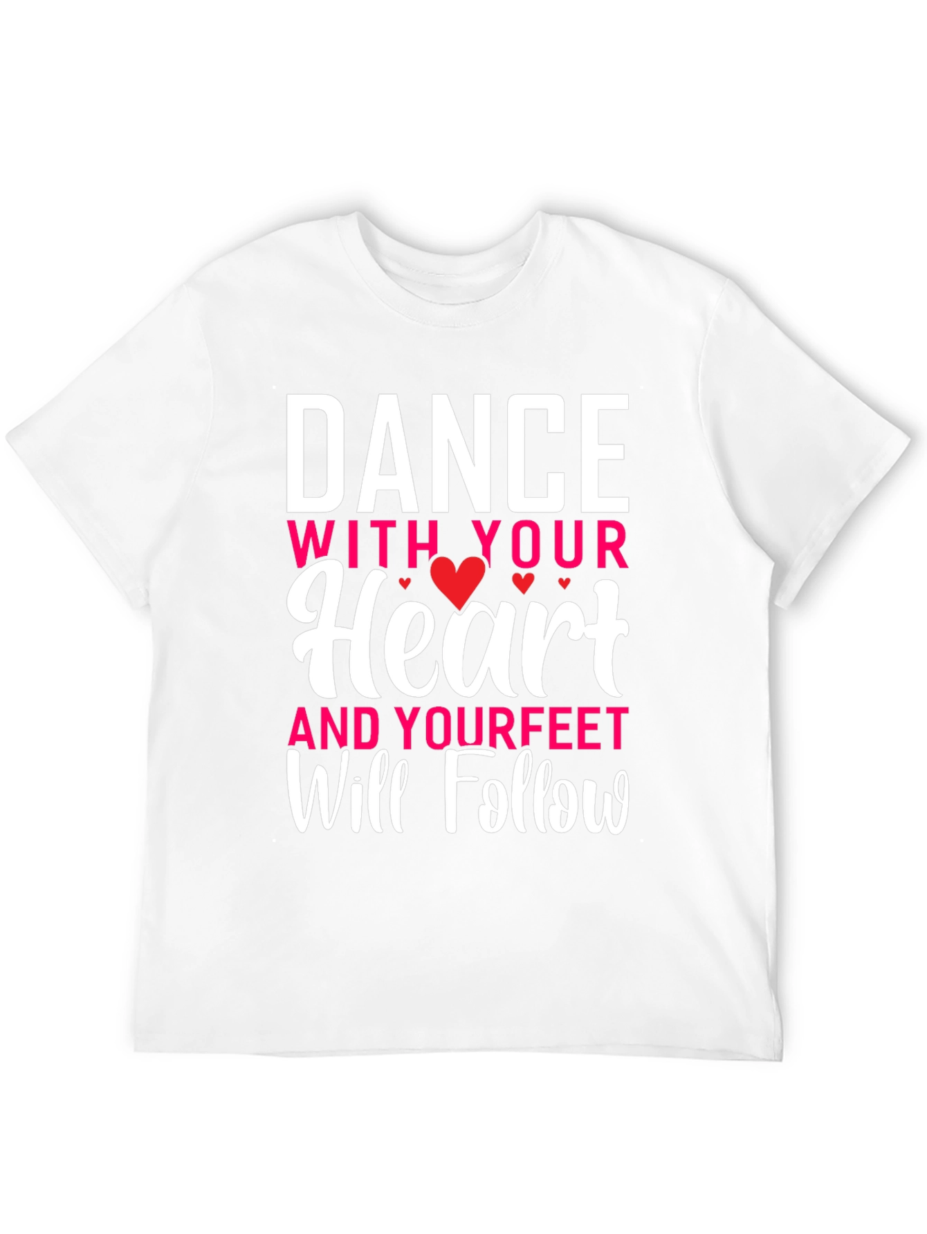 Black Dance With Your Heart Graphic Tee view 12