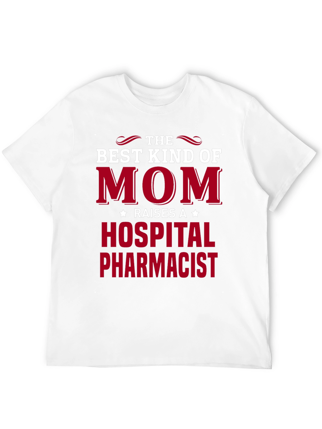 Black Best Kind of Mom Hospital Pharmacist Graphic T-Shirt view 12