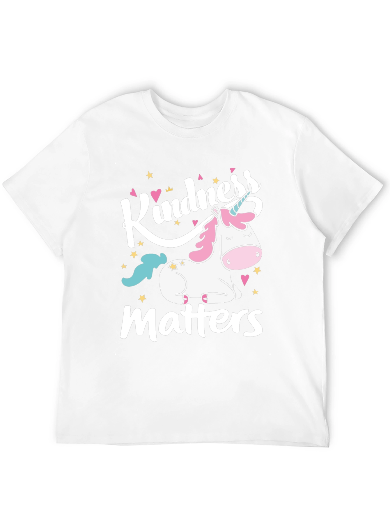 Black Kindness Matters Unicorn Graphic Tee view 12