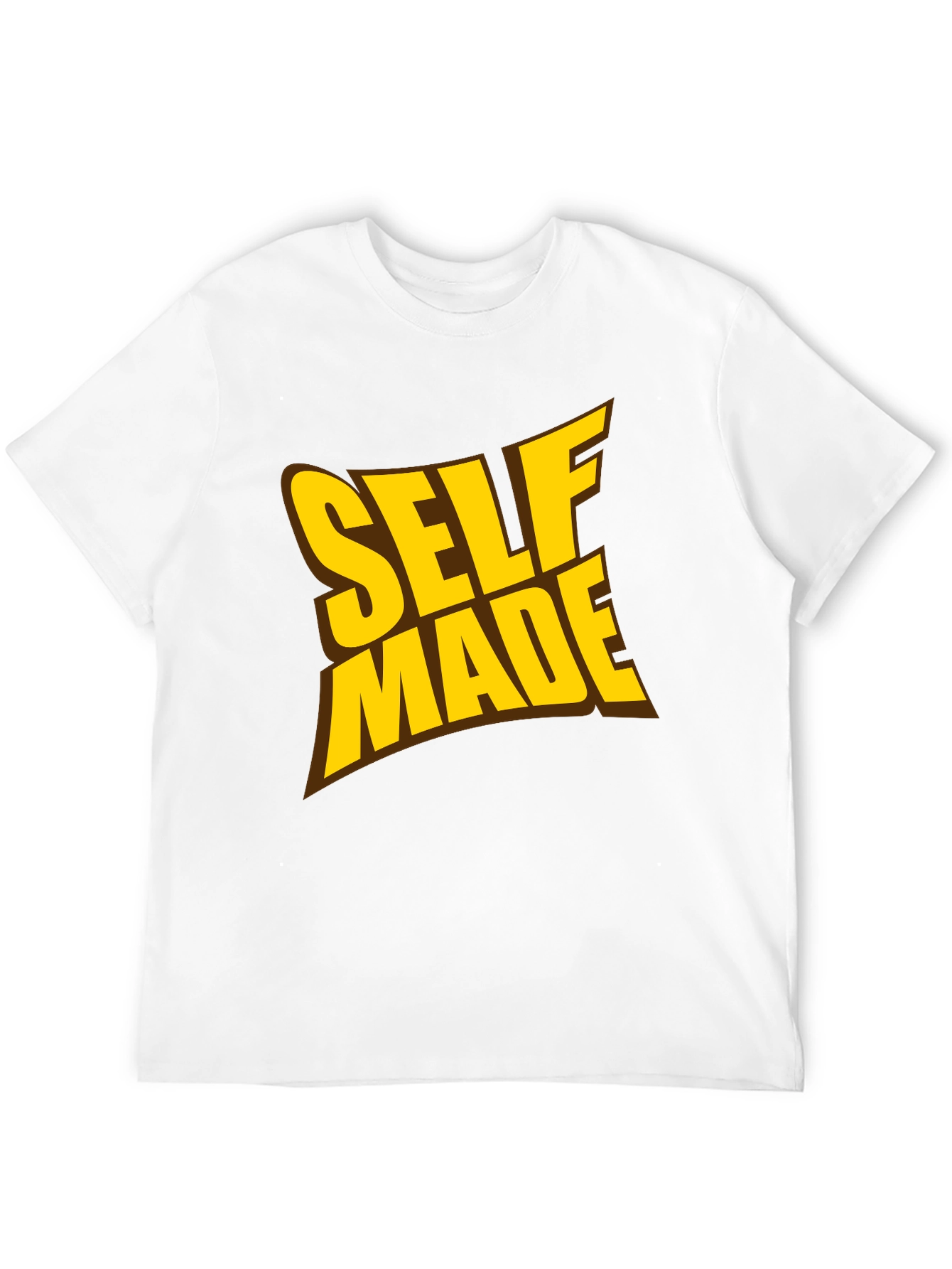 Black Self Made Graphic Tee - Black T-Shirt view 12
